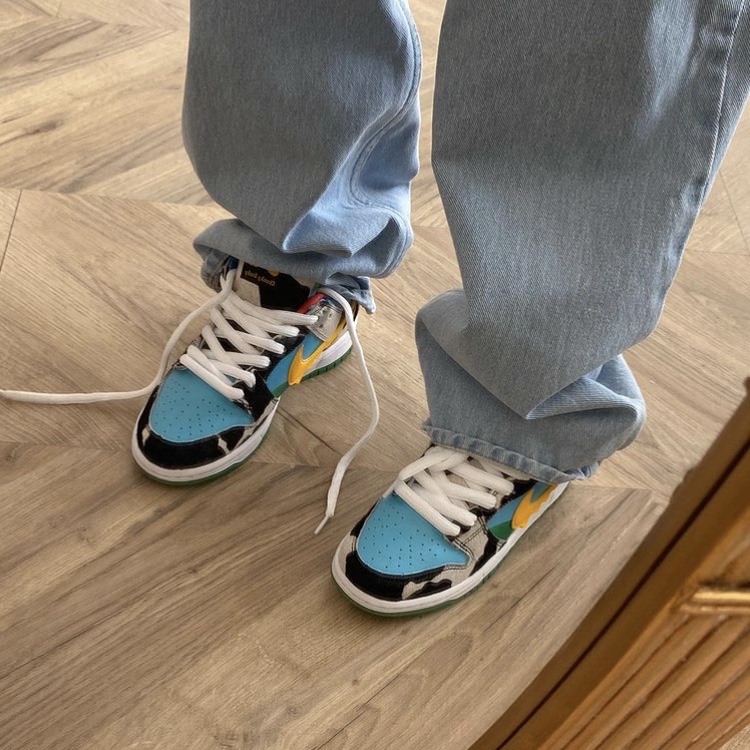 Nike x Ben & Jerry's SB Dunk Low Chunky Dunky 착용 스타일