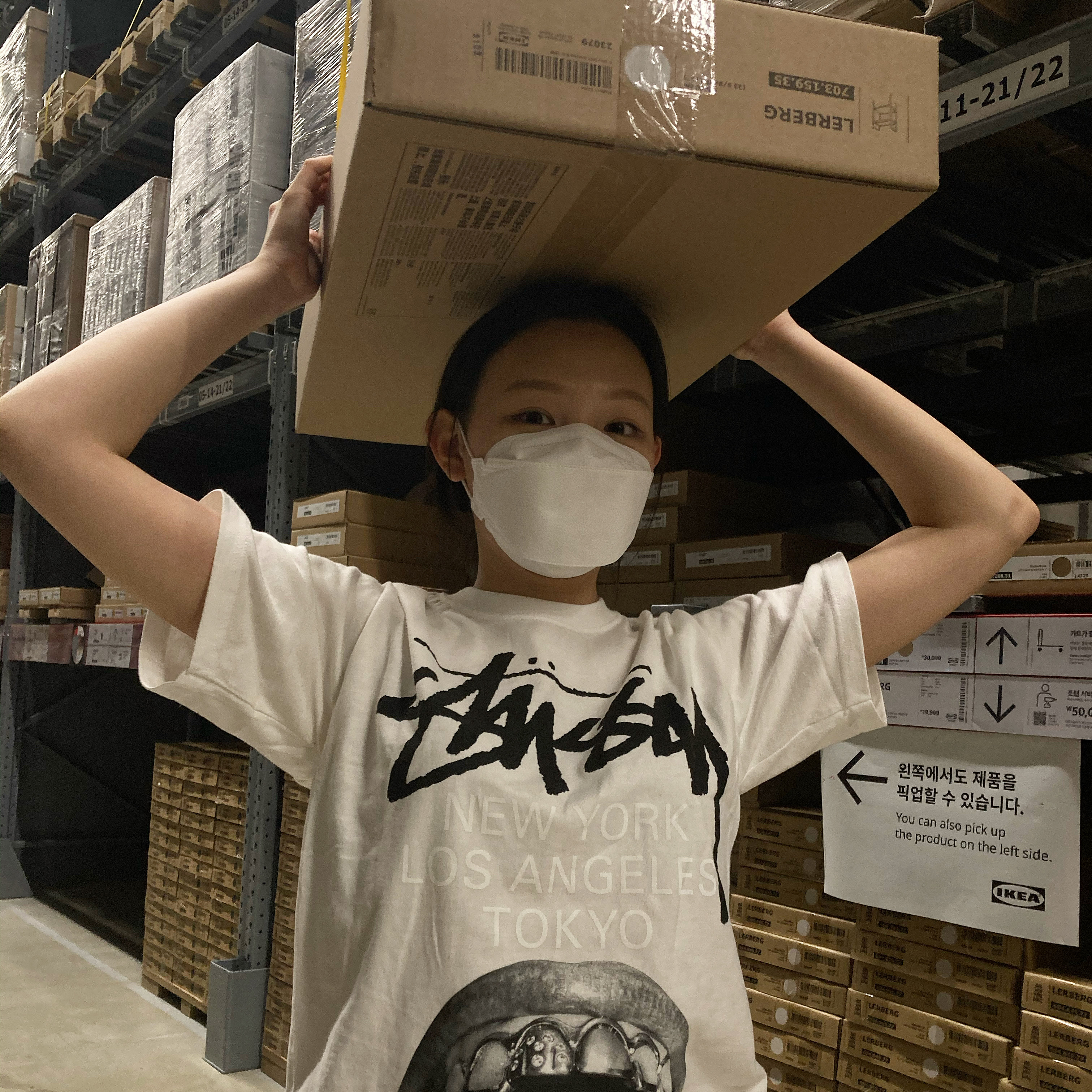 Stussy x Rick Owens 40 WT T-Shirt ์ฐฉ์ฉ ์คํ์ผ