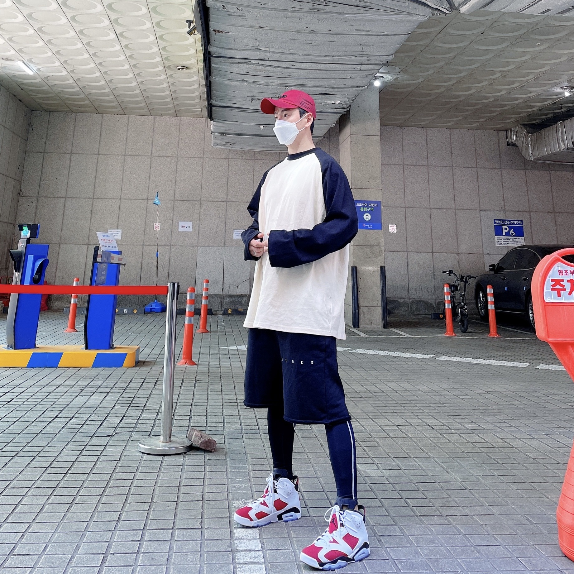 Jordan 6 Retro Carmine 2021 착용 스타일