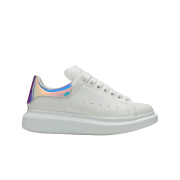 (W) Alexander McQueen Oversized Sneakers White Iridescent