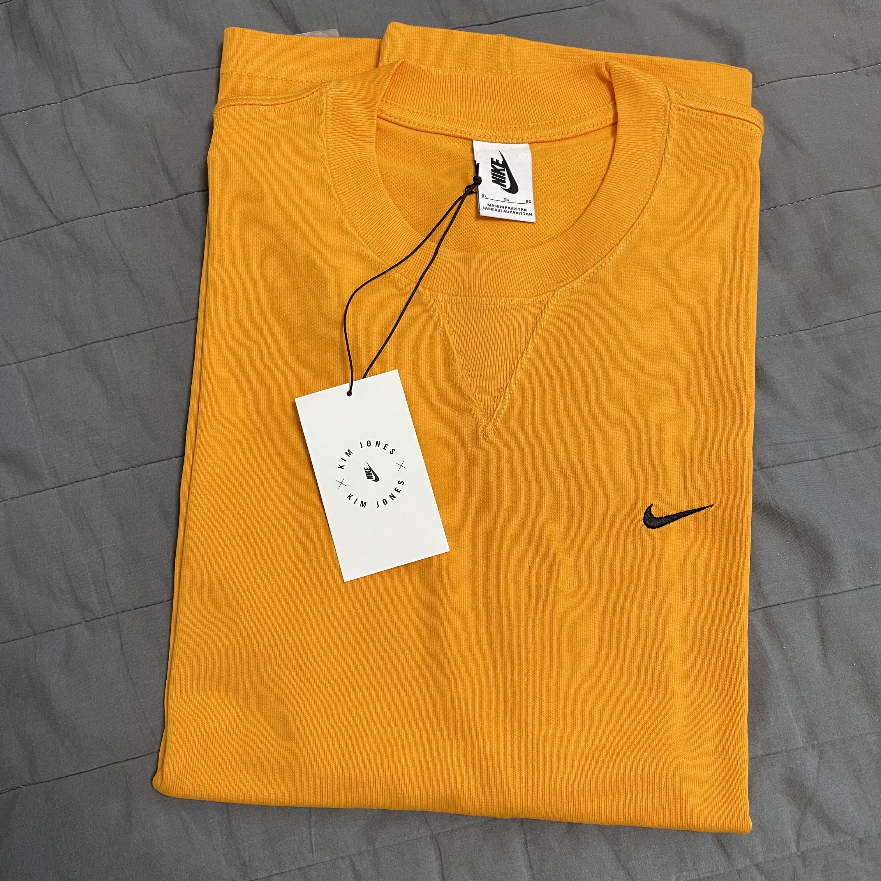 Nike x Kim Jones Oversized T-Shirt Circuit Orange - US/EU 착용 스타일