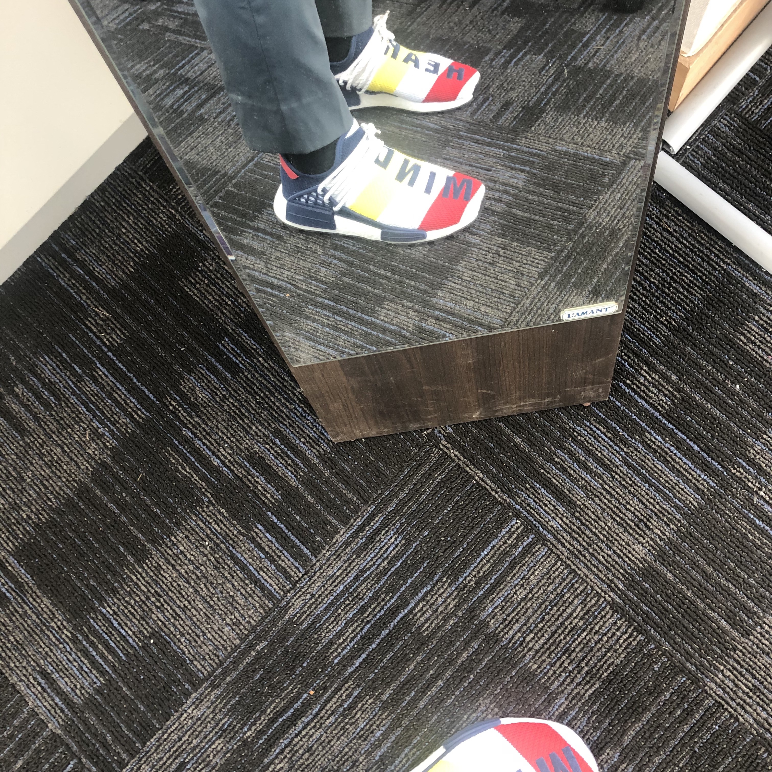 Adidas x Billionaire Boys Club x Pharrell Williams Hu NMD Multi-Color 착용 스타일 - 1