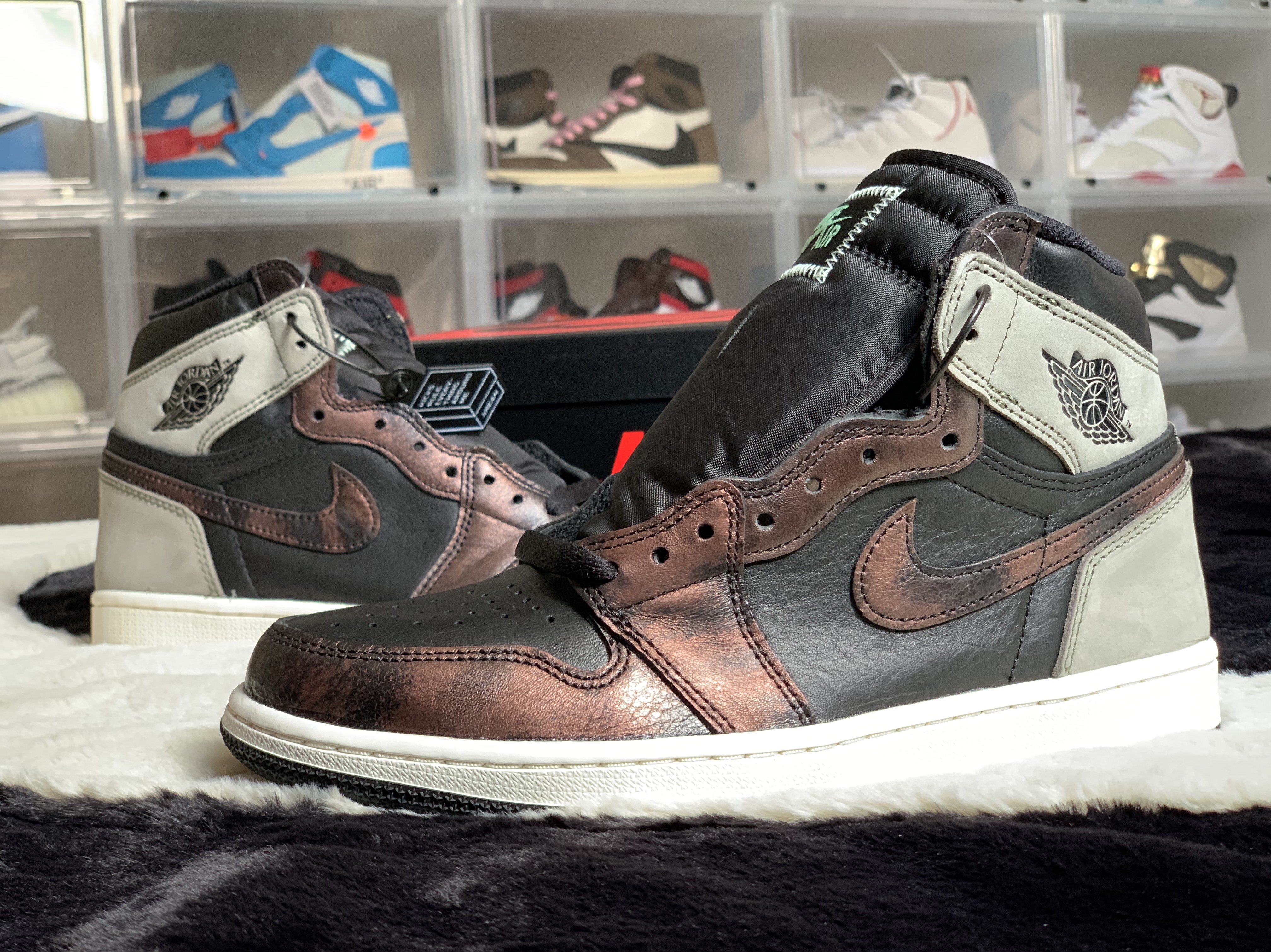 Jordan 1 Retro High OG Rust Shadow 착용 스타일 - 1