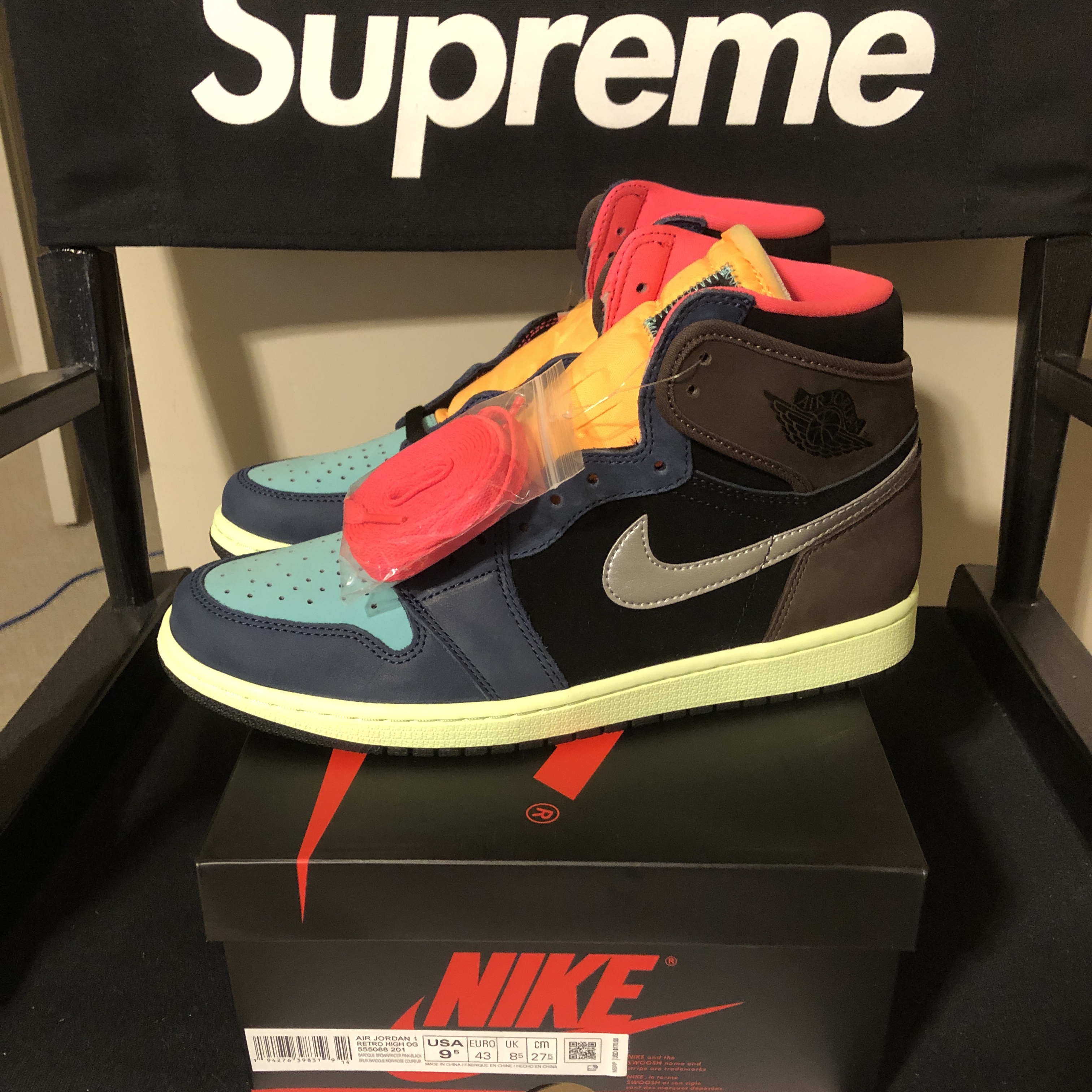 Jordan 1 Retro High Baroque Brown 착용 스타일