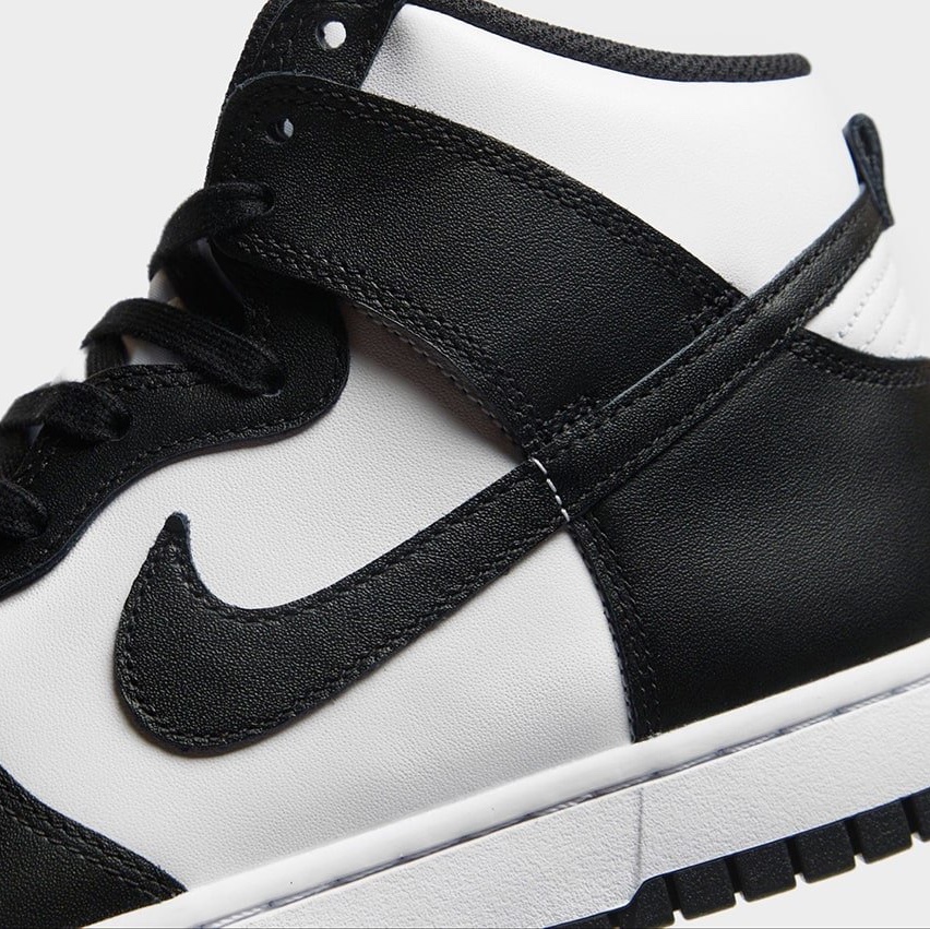Nike Dunk High Retro Black and White, Nike Dunk Low Retro Black 착용 스타일 - 5