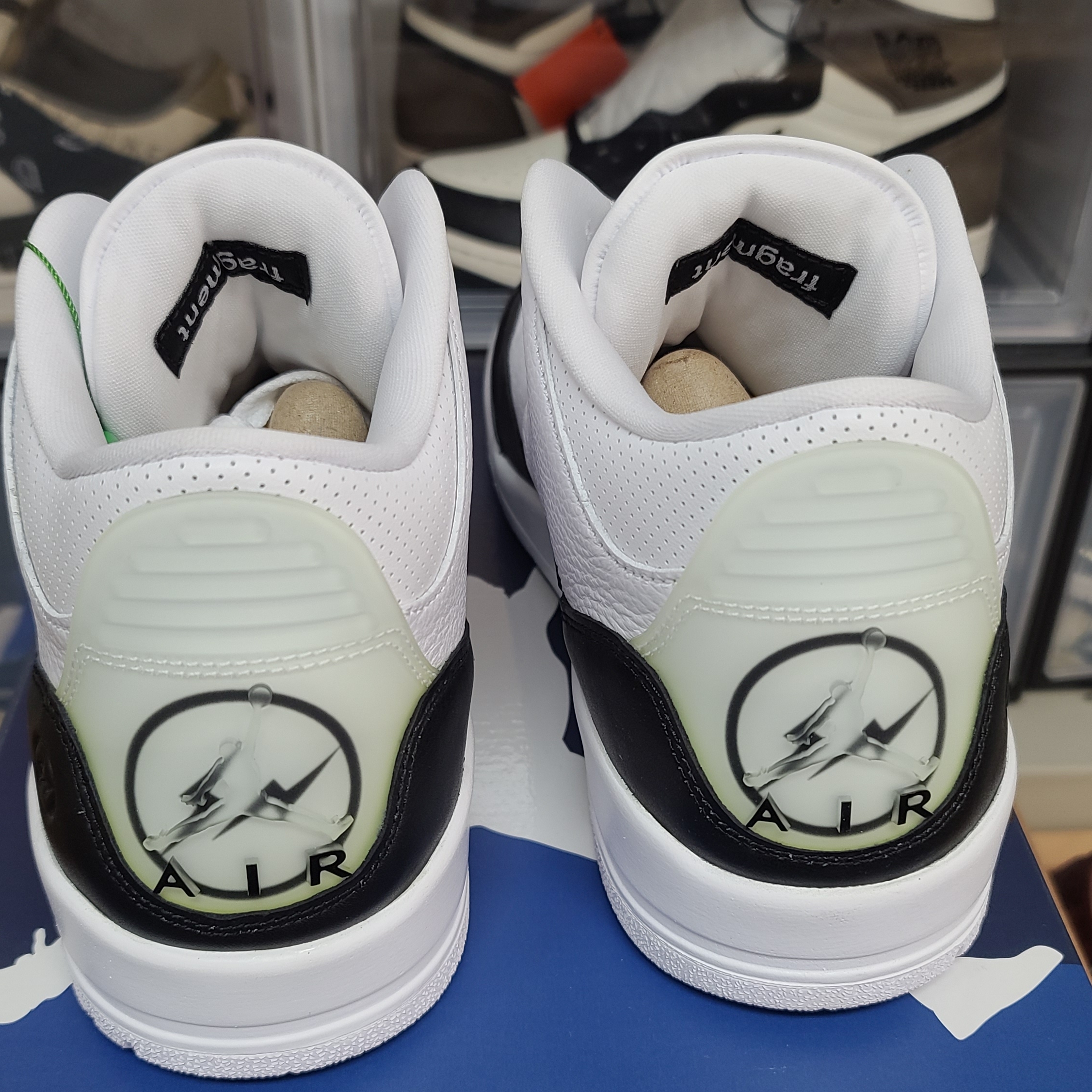 Jordan 3 x Fragment Retro SP White Black 착용 스타일