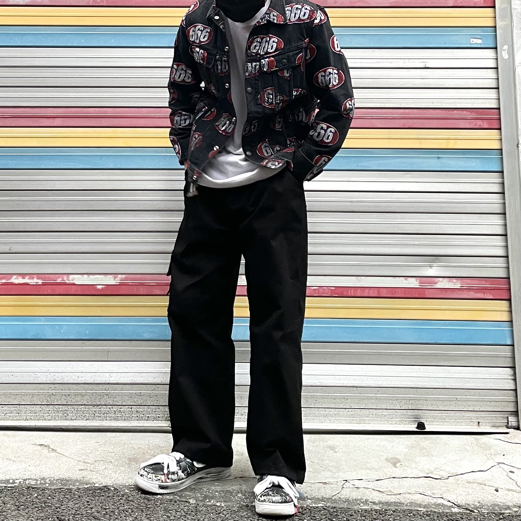 Nike x Peaceminusone Air Force 1 Low Para-Noise 착용 스타일 - 1