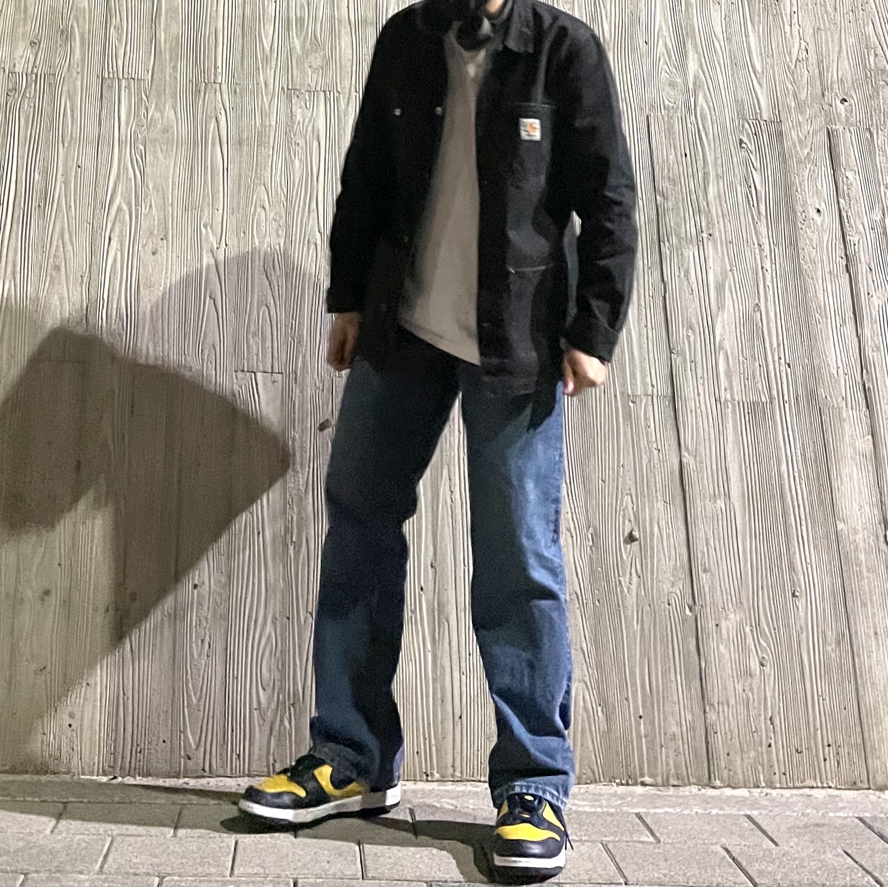 Nike Dunk High SP Maize & Blue 착용 스타일