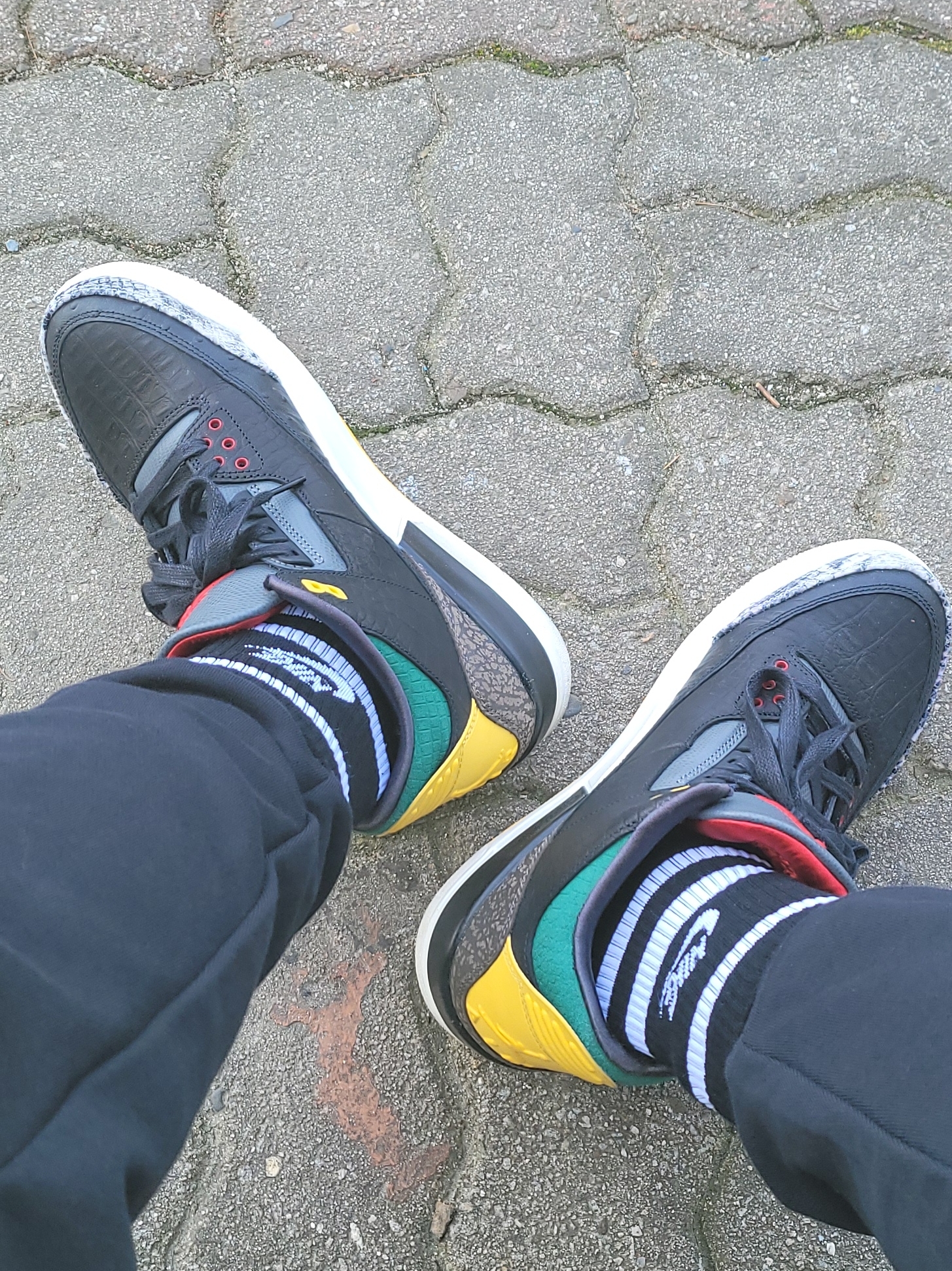 Jordan 3 Retro SE Animal Instinct 2.0 착용 스타일 - 2
