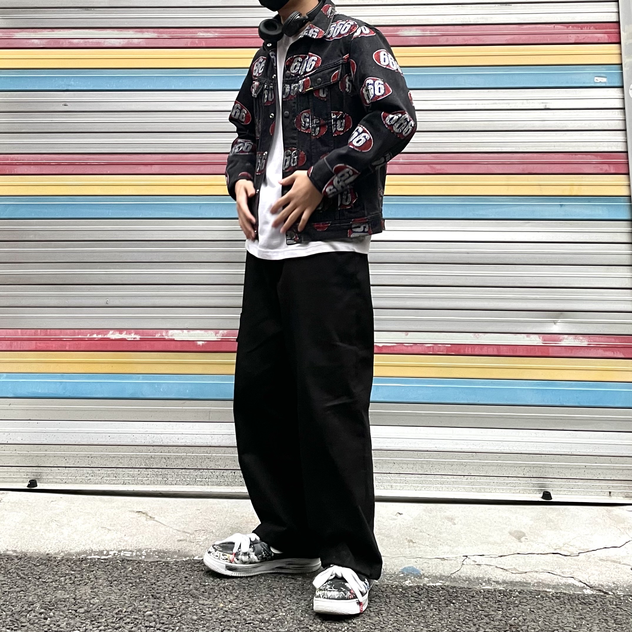 Nike x Peaceminusone Air Force 1 Low Para-Noise 착용 스타일 - 2