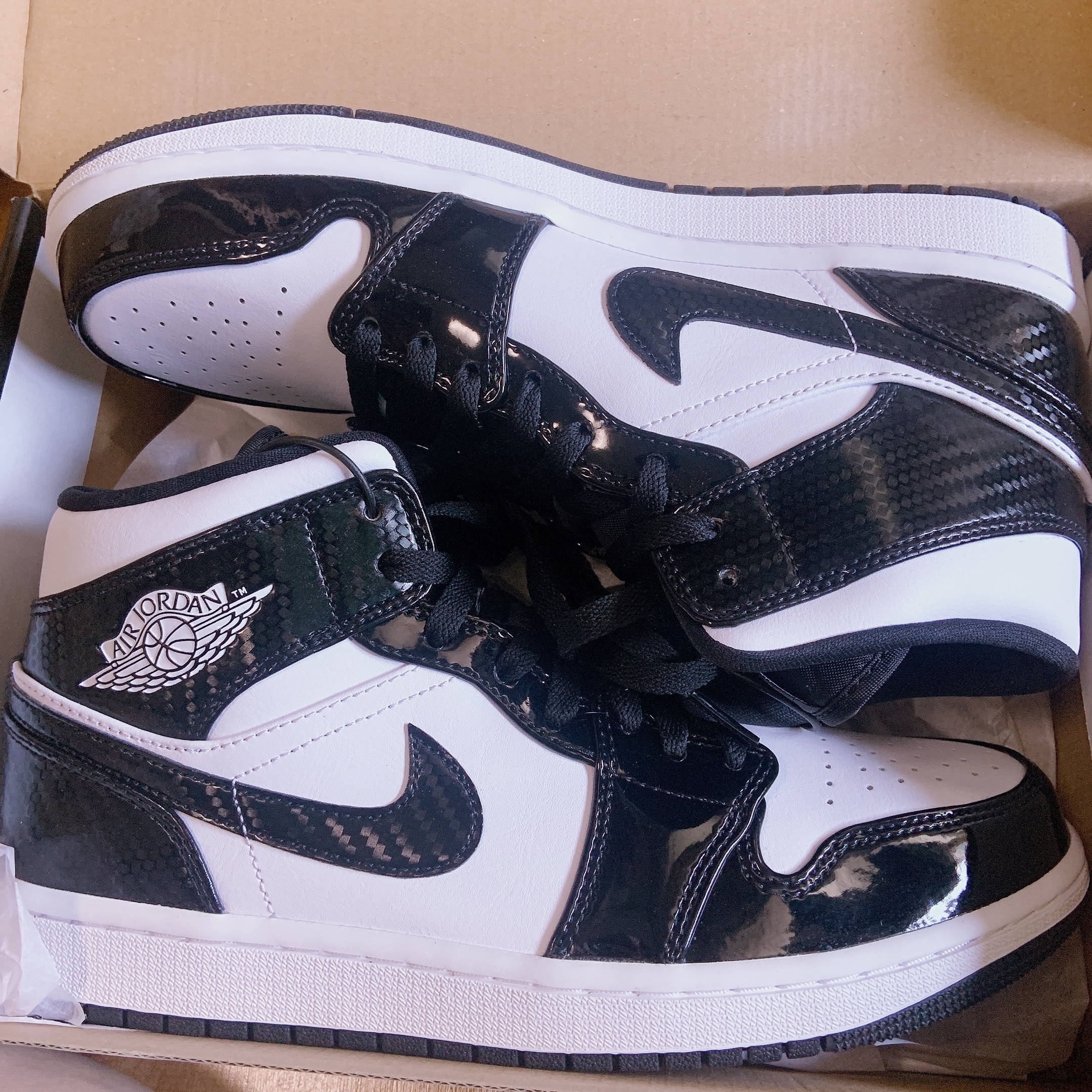 Jordan 1 Mid SE ASW Black 착용 스타일