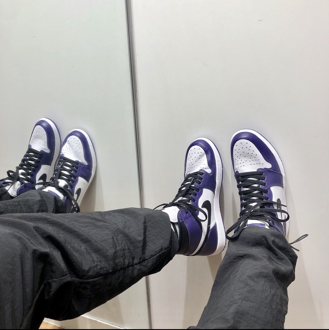 Jordan 1 Retro High OG Court Purple 2020 착용 스타일