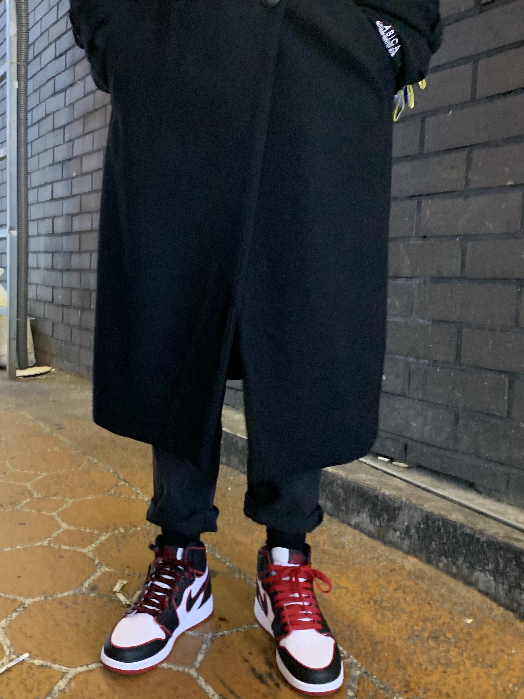 (GS) Jordan 1 Retro High OG Bloodline 착용 스타일