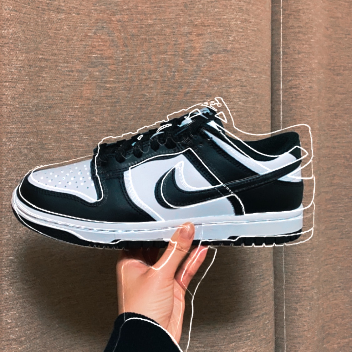 (W) Nike Dunk Low Black 착용 스타일