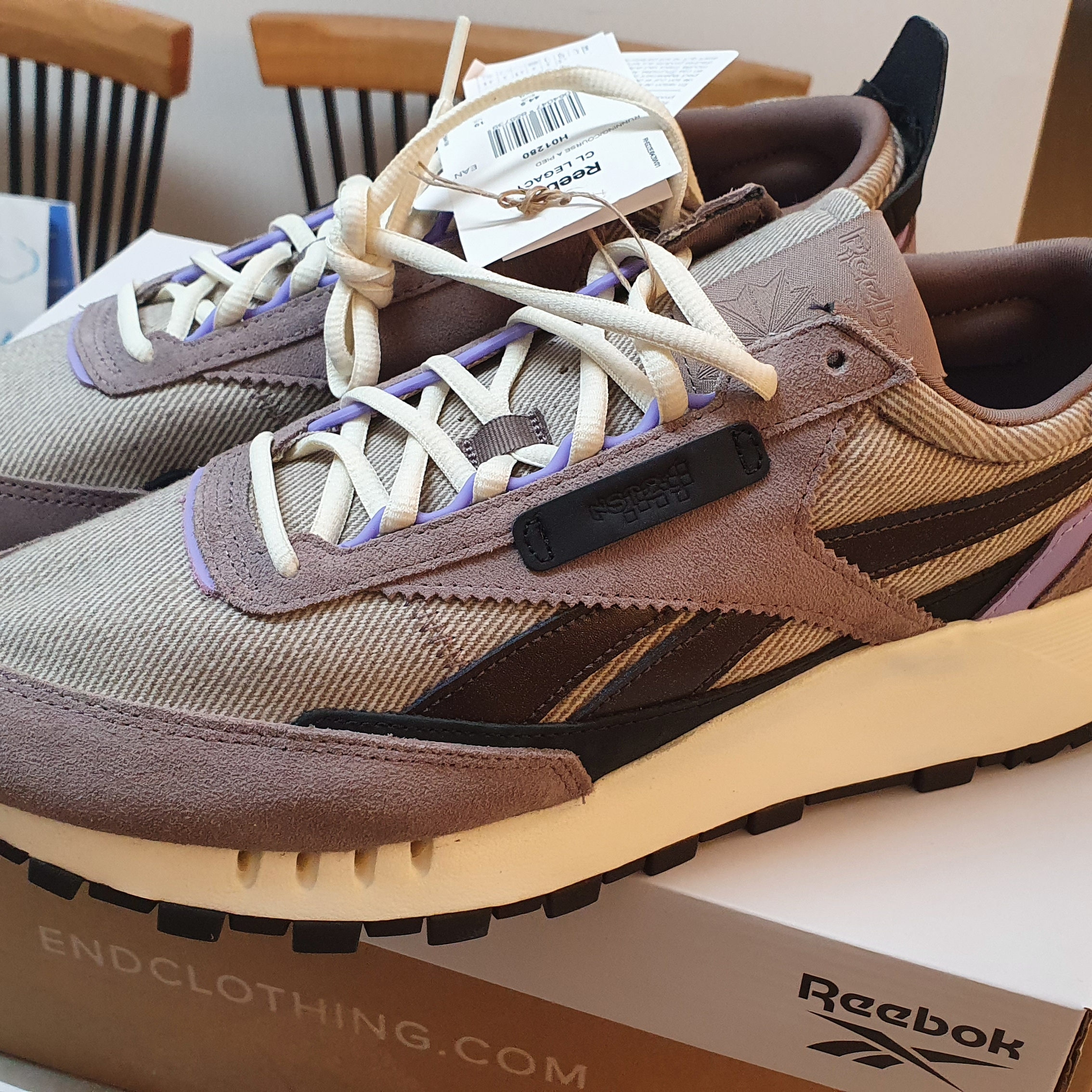 Reebok x A$AP Nast Classic Leather Legacy Sandy Taupe 착용 스타일