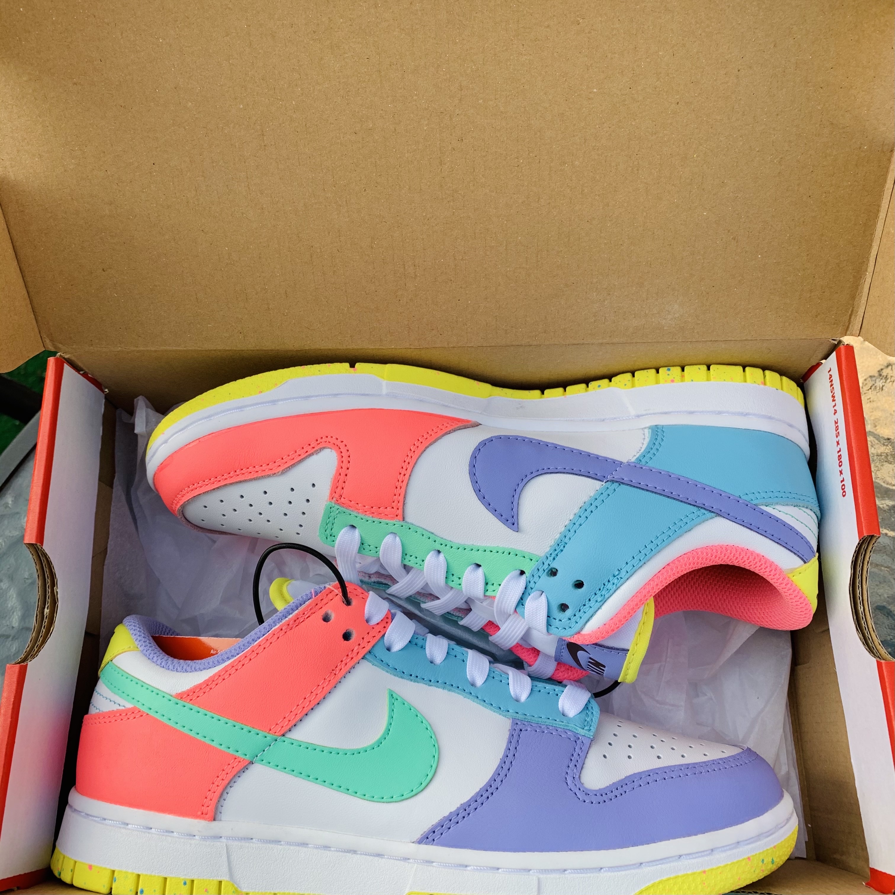(W) Nike Dunk Low SE Candy 착용 스타일 - 4