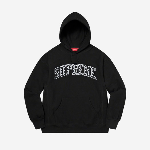 Supreme Hearts Arc Hooded Sweatshirt Black - 21SS