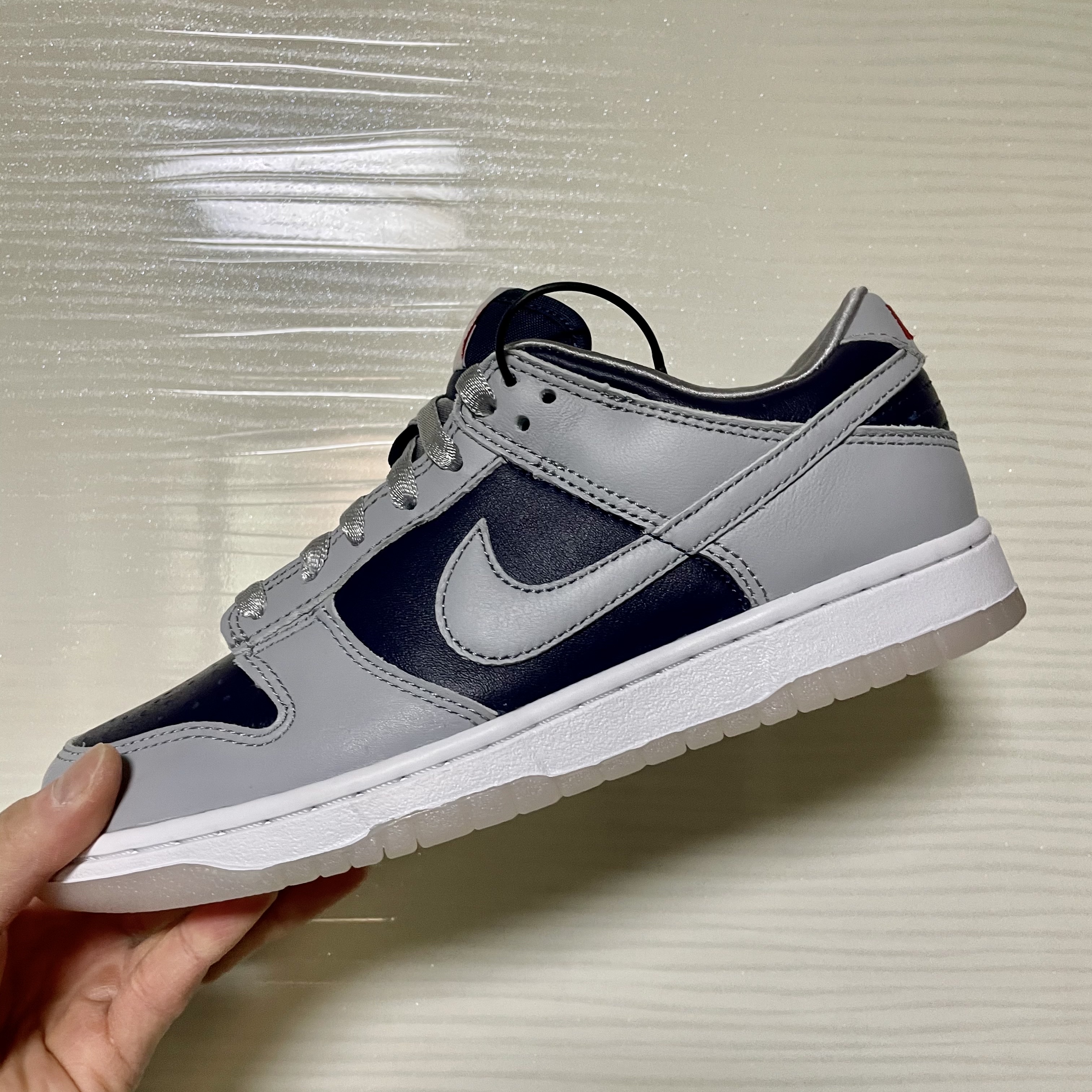 (W) Nike Dunk Low SP College Navy 착용 스타일