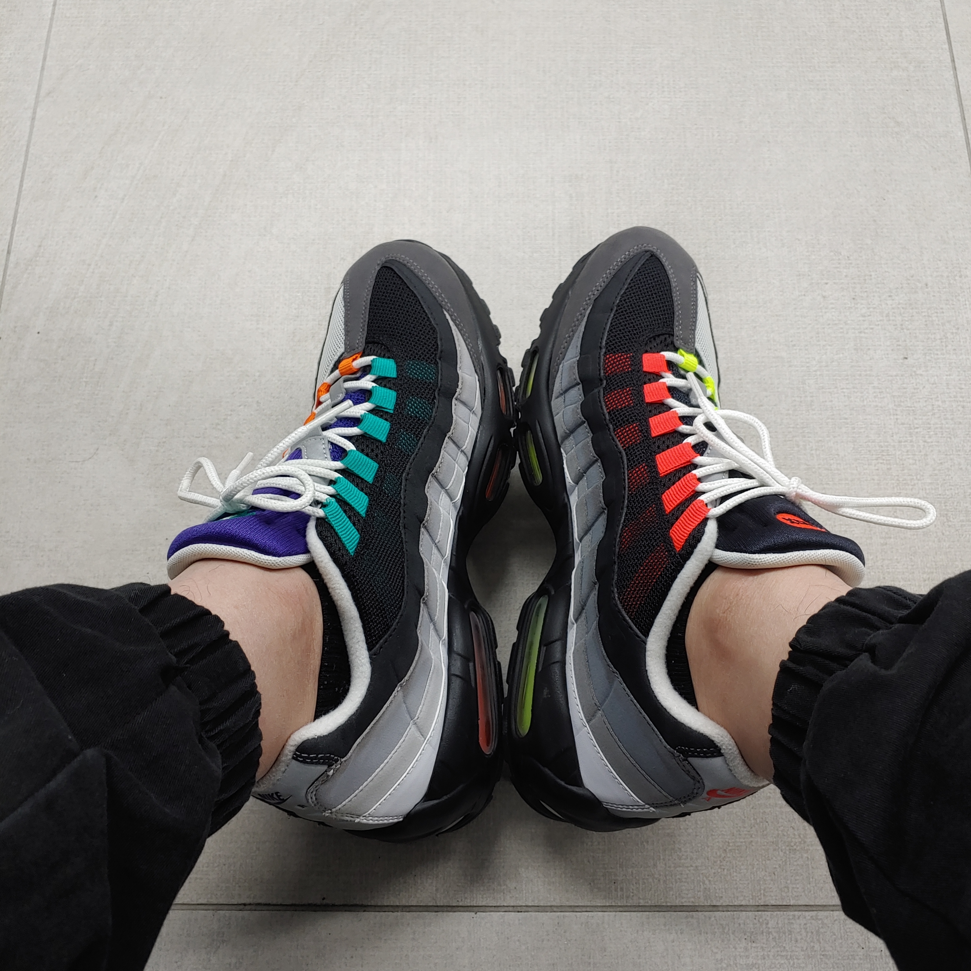 Nike Air Max 95 Greedy What the Air Max 착용 스타일 - 1