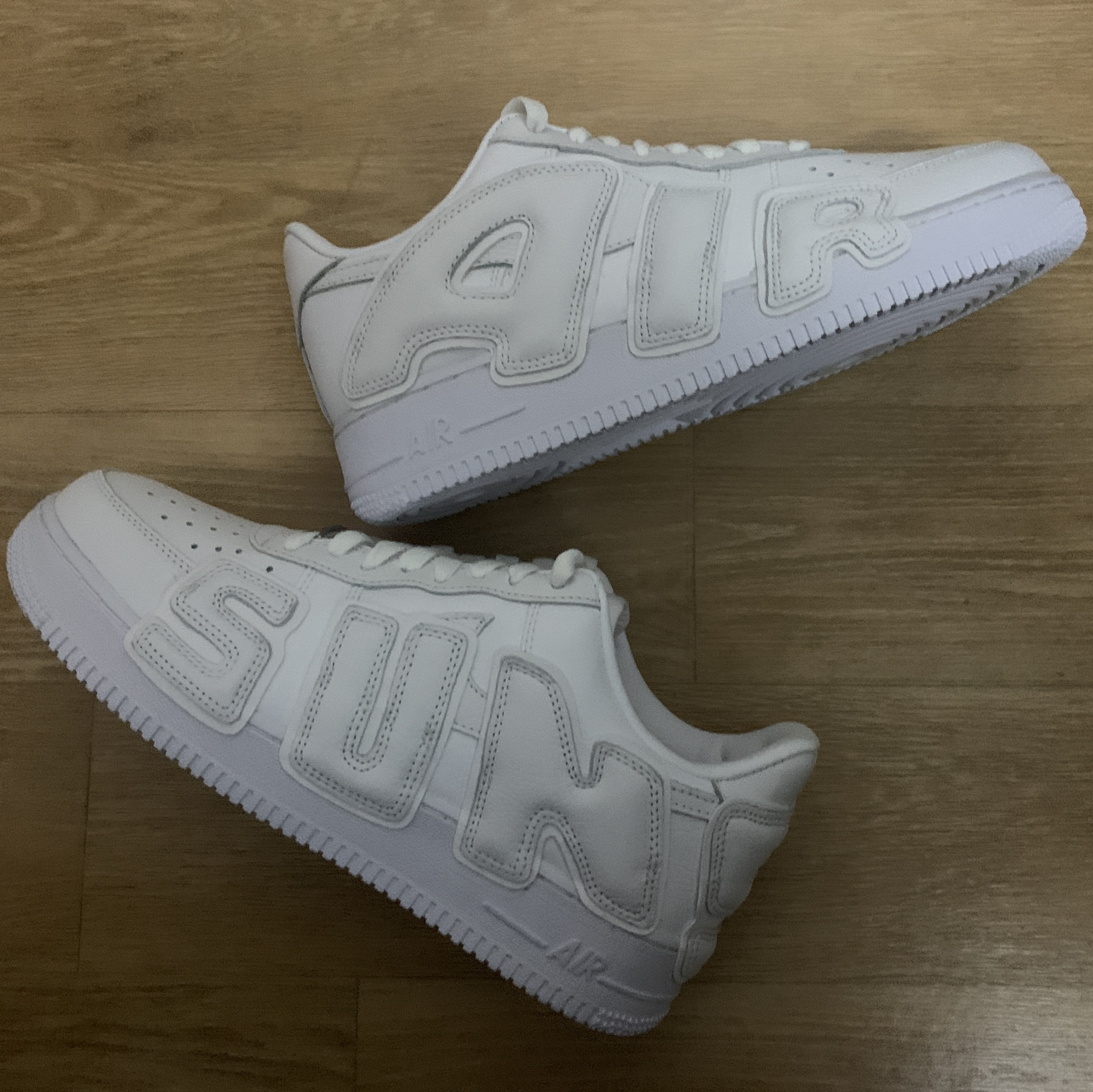 Nike x Cactus Plant Flea Market Air Force 1 Low Premium White 착용 스타일