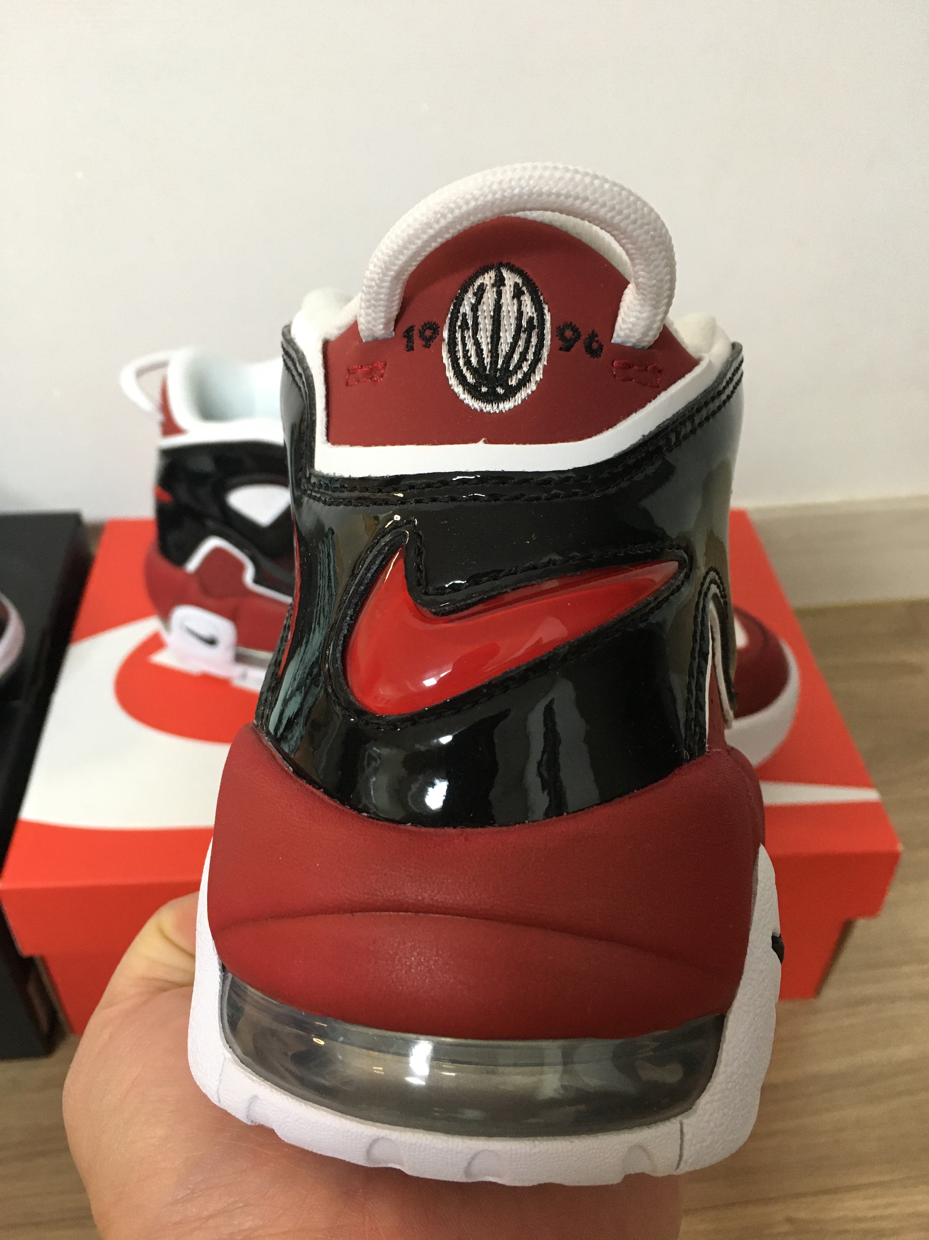 Nike Air More Uptempo 96 Bulls 2021 착용 스타일 - 2