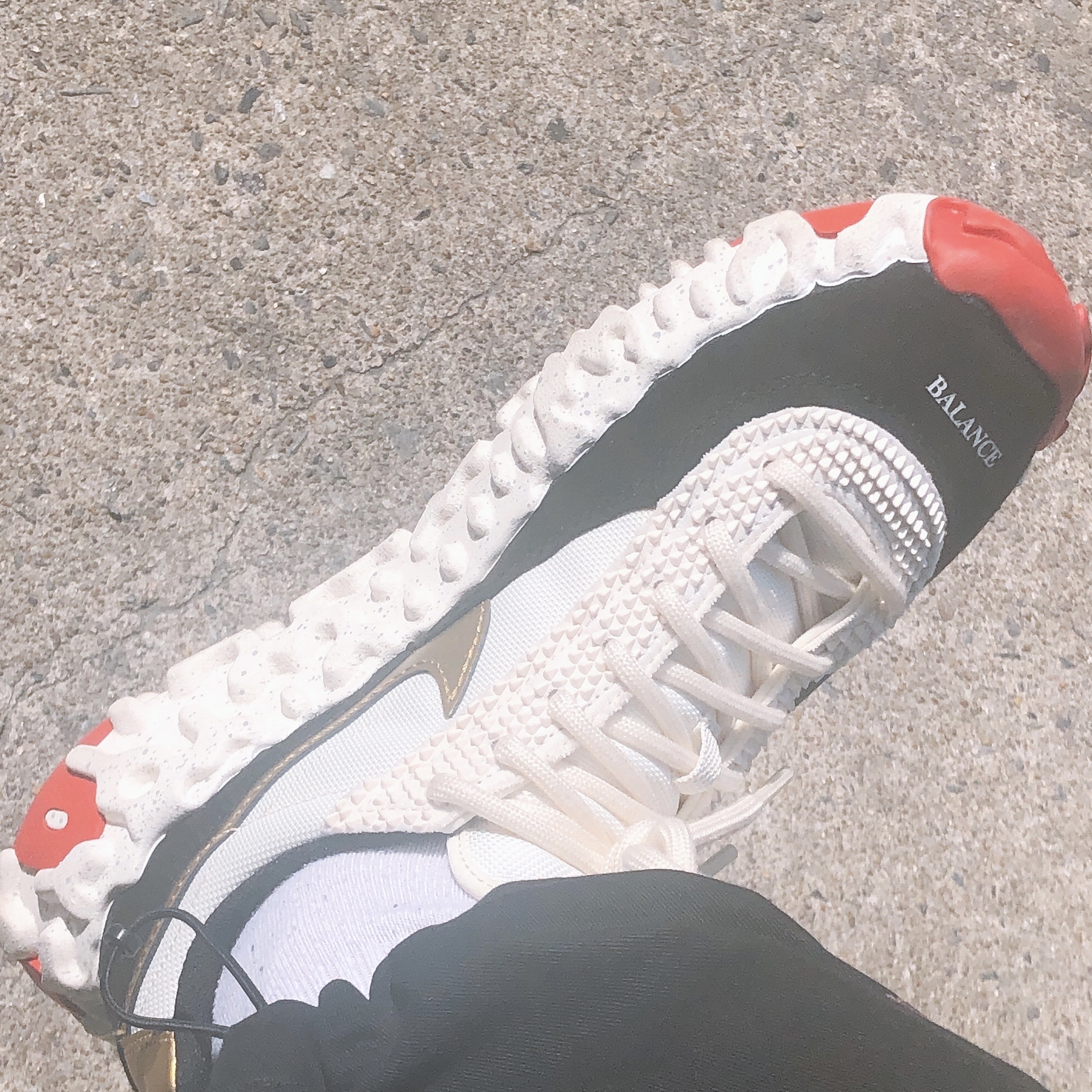 Nike x Undercover Overbreak Sail Gold, Nike x Undercover Overbreak SP Black 착용 스타일 - 1