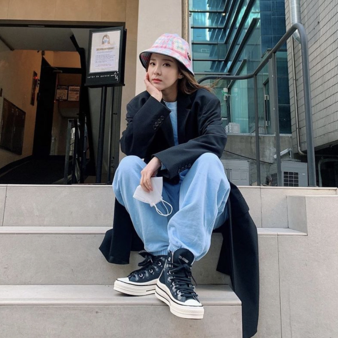 Converse x Kim Jones Chuck 70 Utility Wave High Black 착용 스타일 - 2