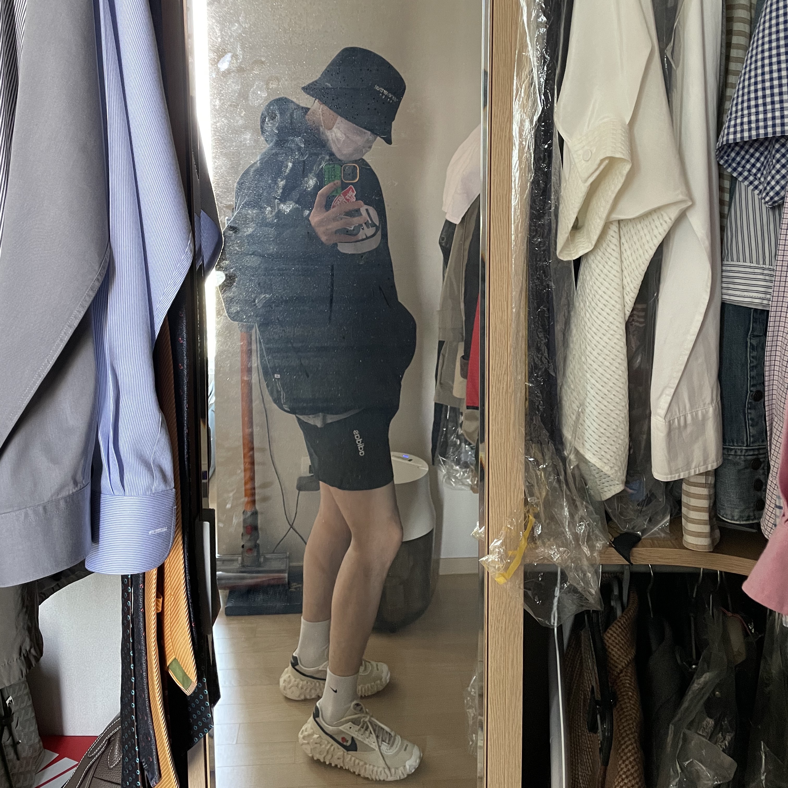 Nike x Undercover Overbreak SP Overcast 착용 스타일