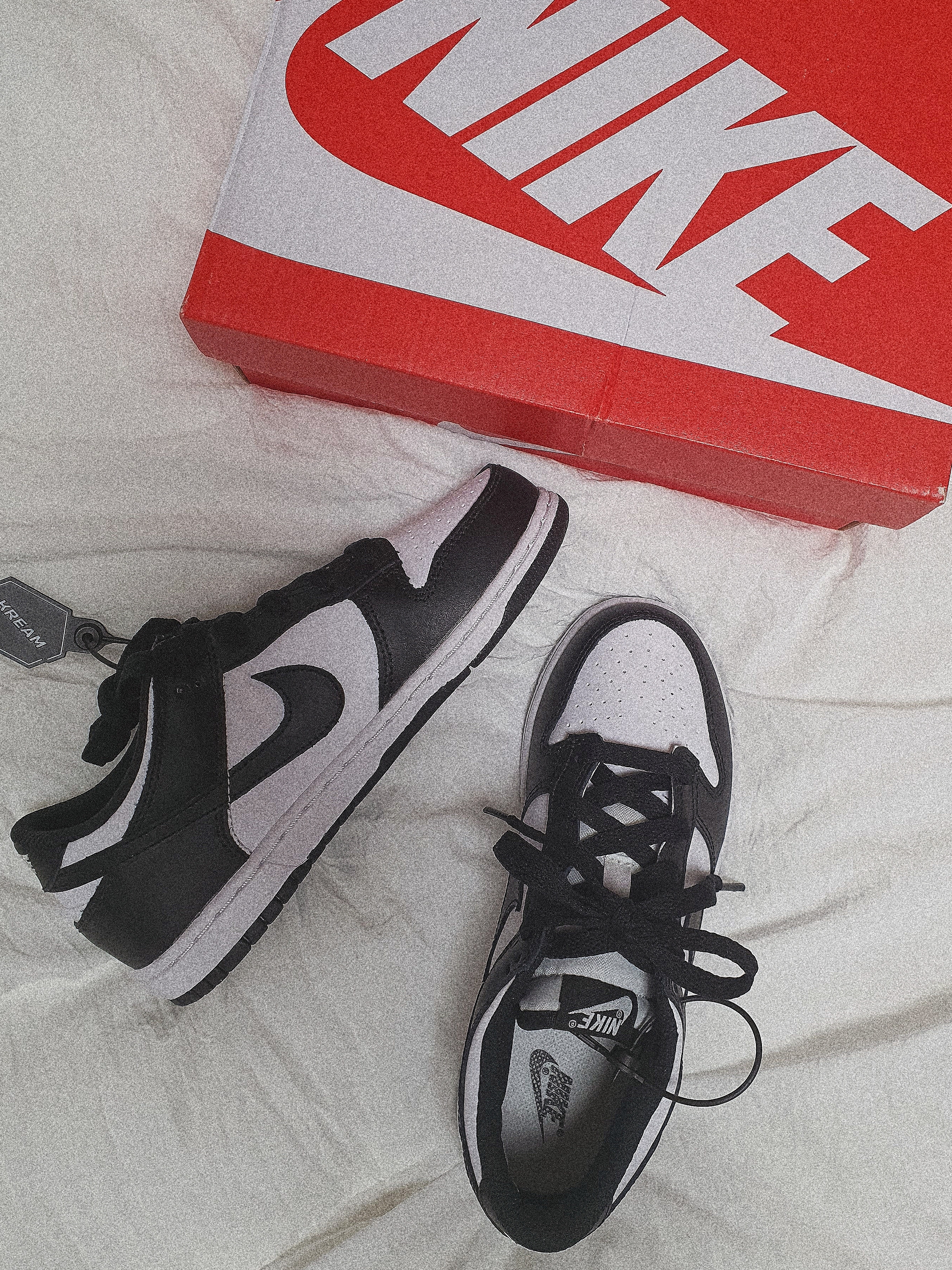 (PS) Nike Dunk Low Black 착용 스타일