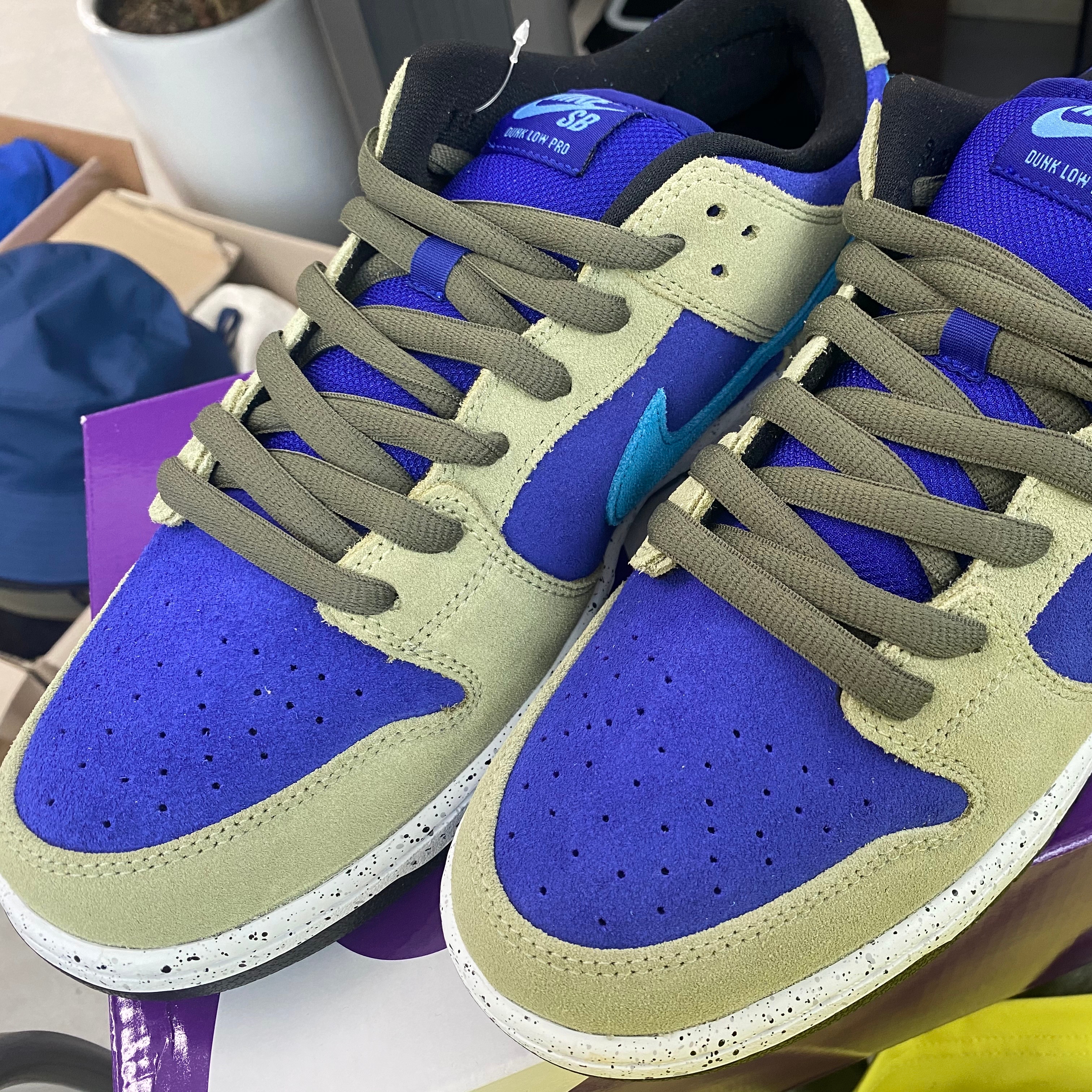 Nike SB Dunk Low Pro Celadon 착용 스타일