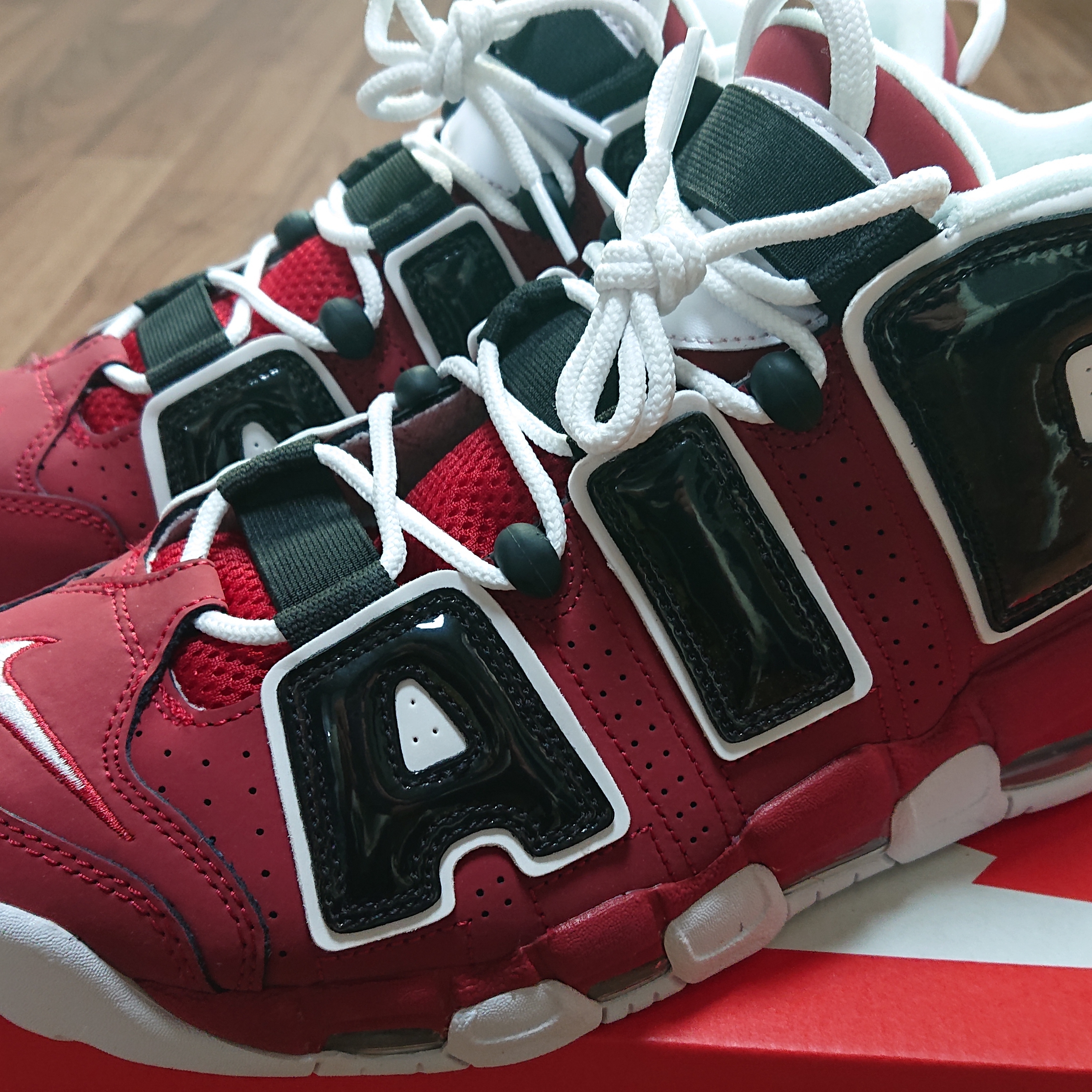 Nike Air More Uptempo 96 Bulls 2021 착용 스타일 - 2