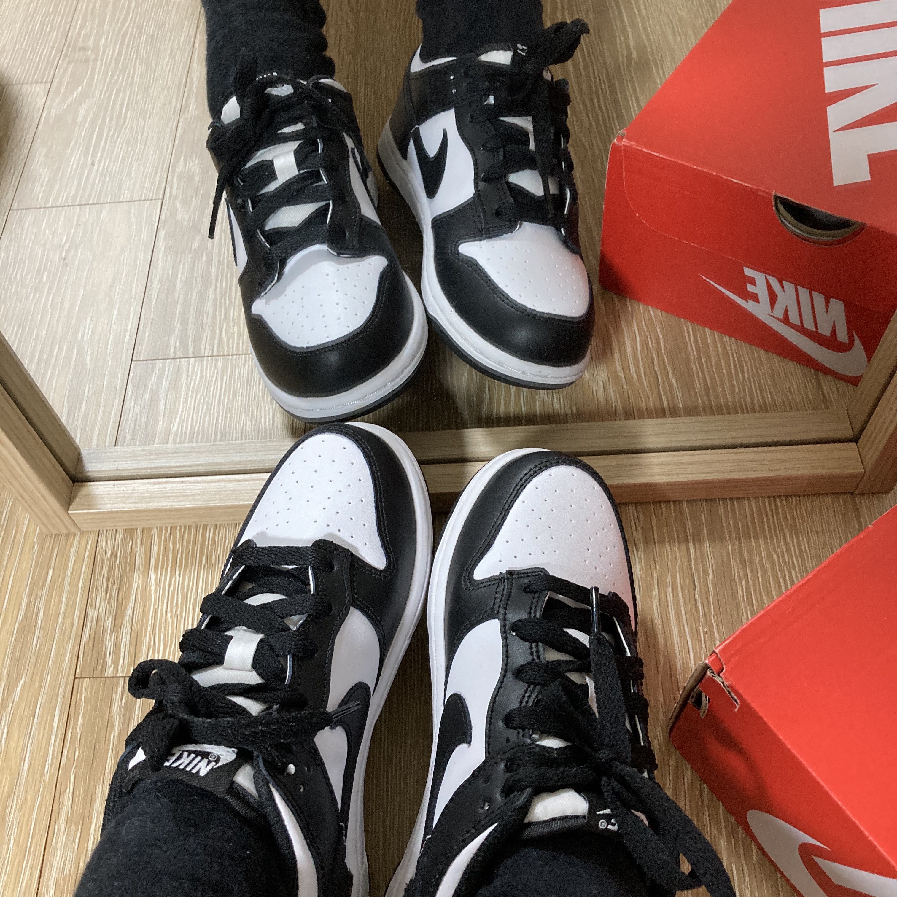 Nike Dunk Low Retro Black 착용 스타일