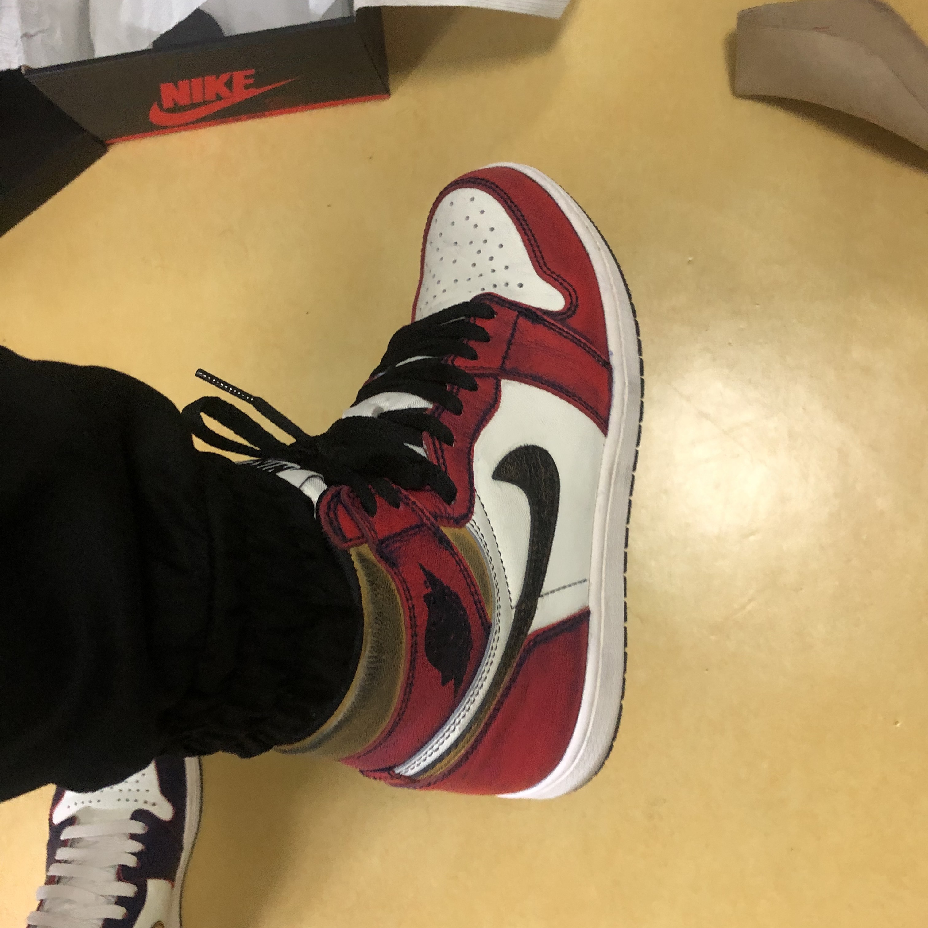 Jordan 1 Retro High OG Defiant SB LA to Chicago 착용 스타일 - 2