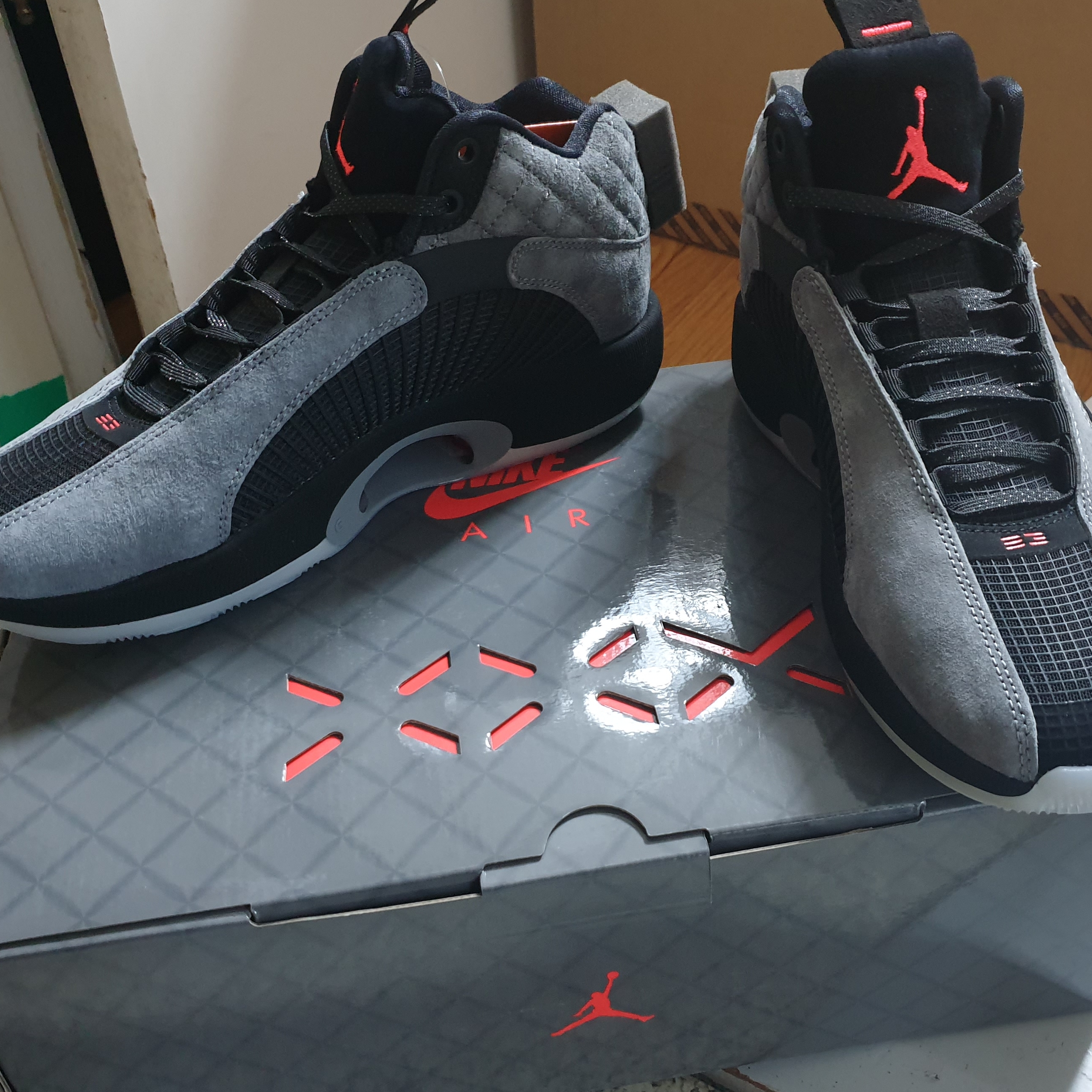Jordan XXXV Smoke Grey 착용 스타일