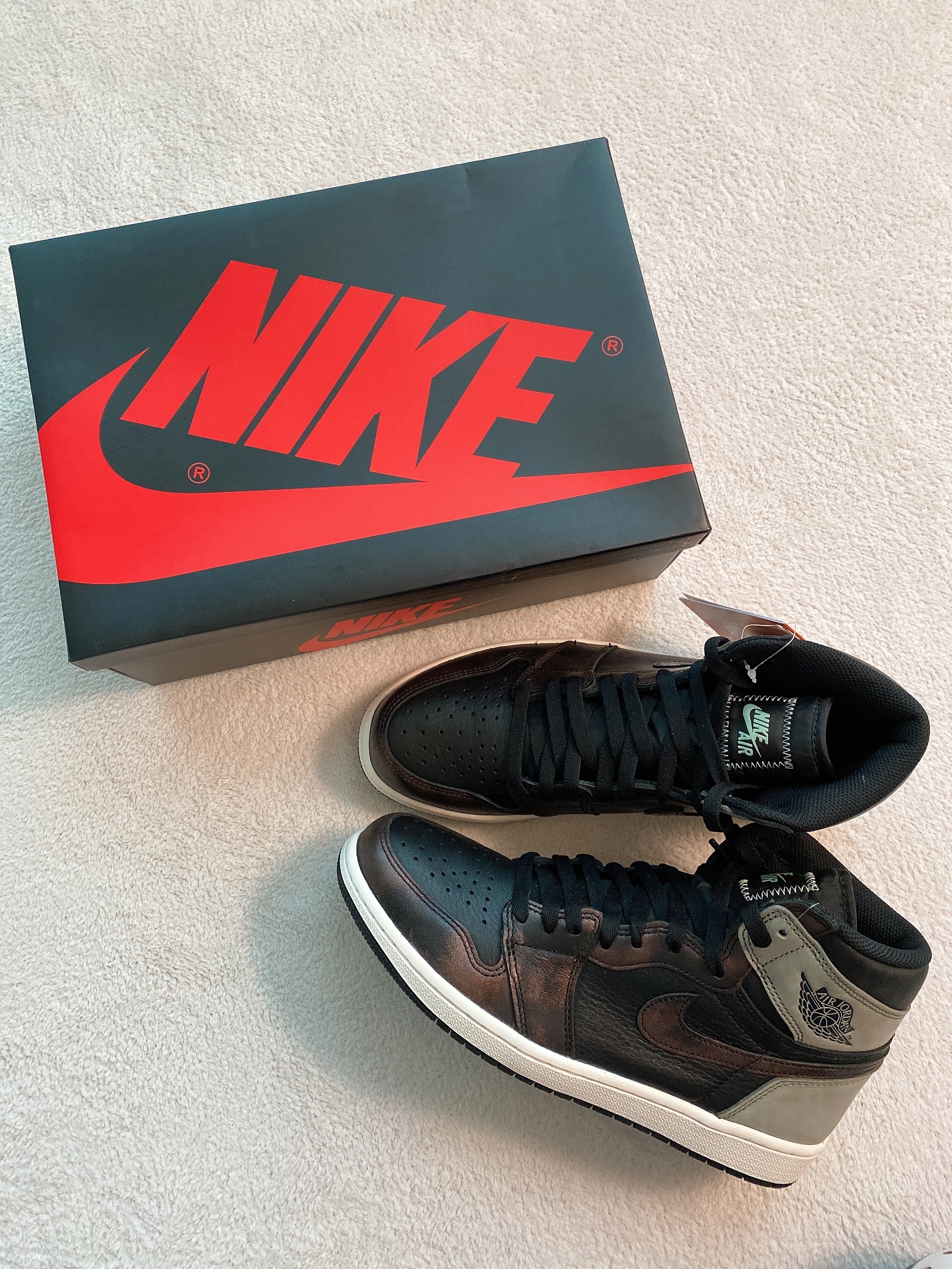 Jordan 1 Retro High OG Rust Shadow 착용 스타일
