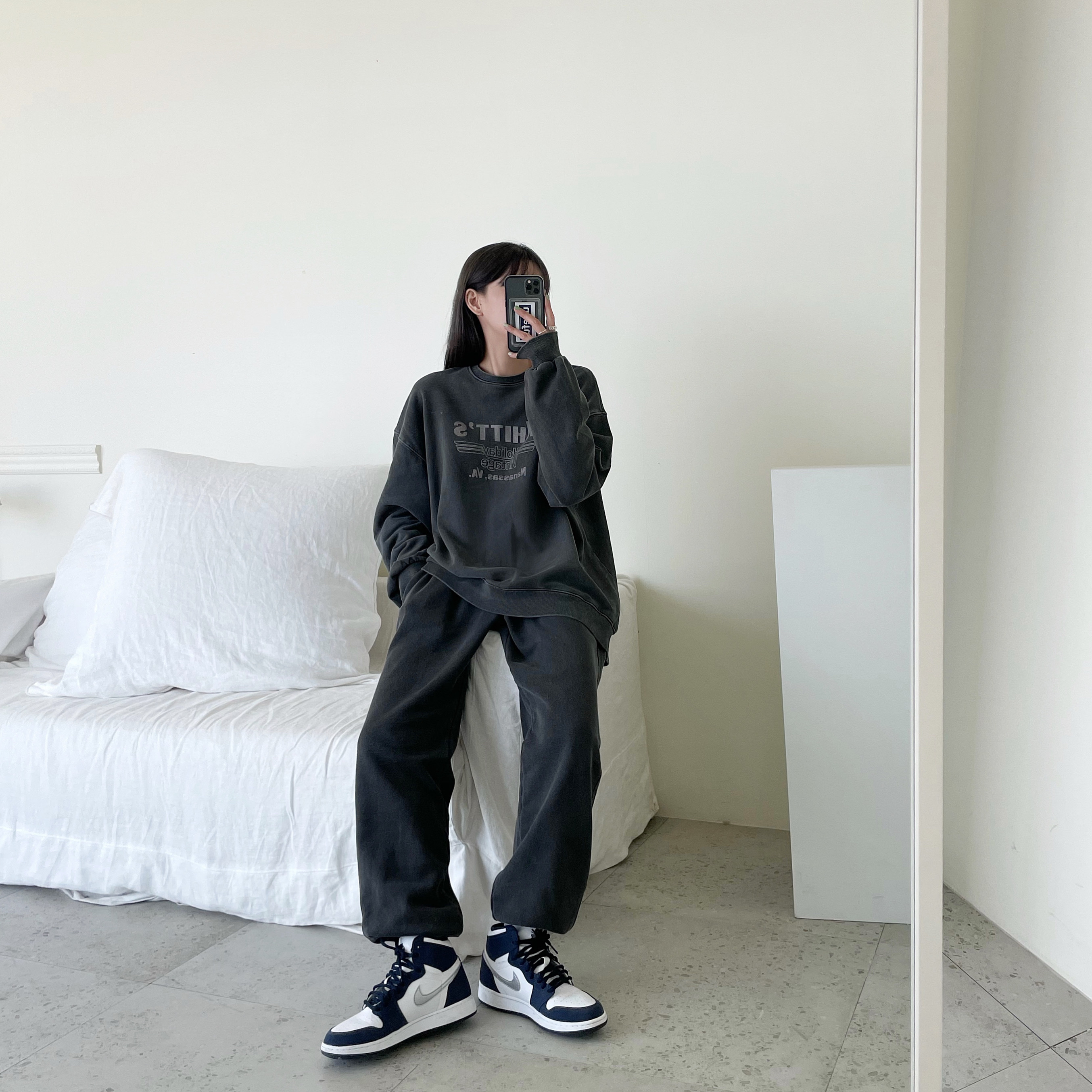 (GS) Jordan 1 Retro High OG CO.JP Midnight Navy 착용 스타일