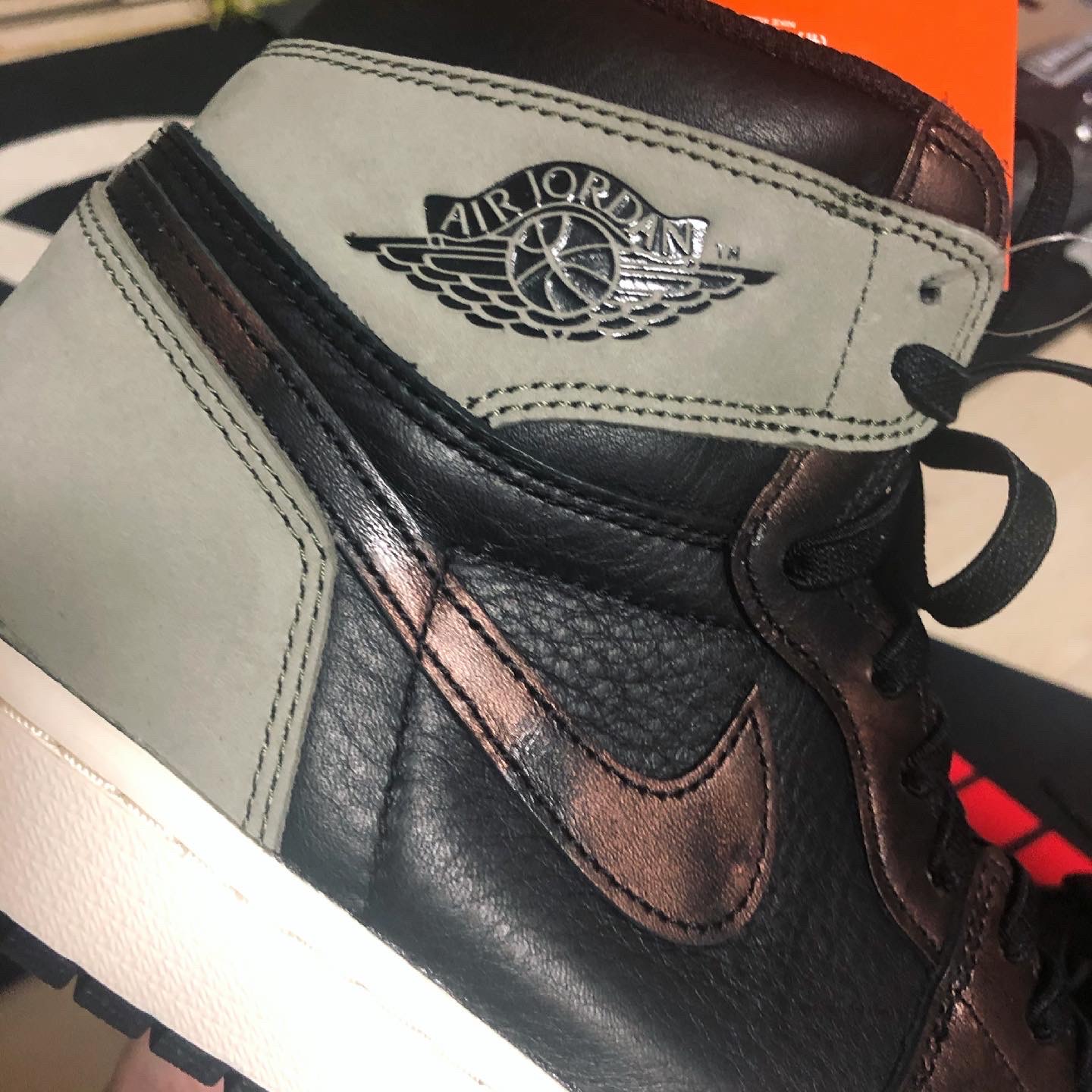 Jordan 1 Retro High OG Rust Shadow 착용 스타일 - 4