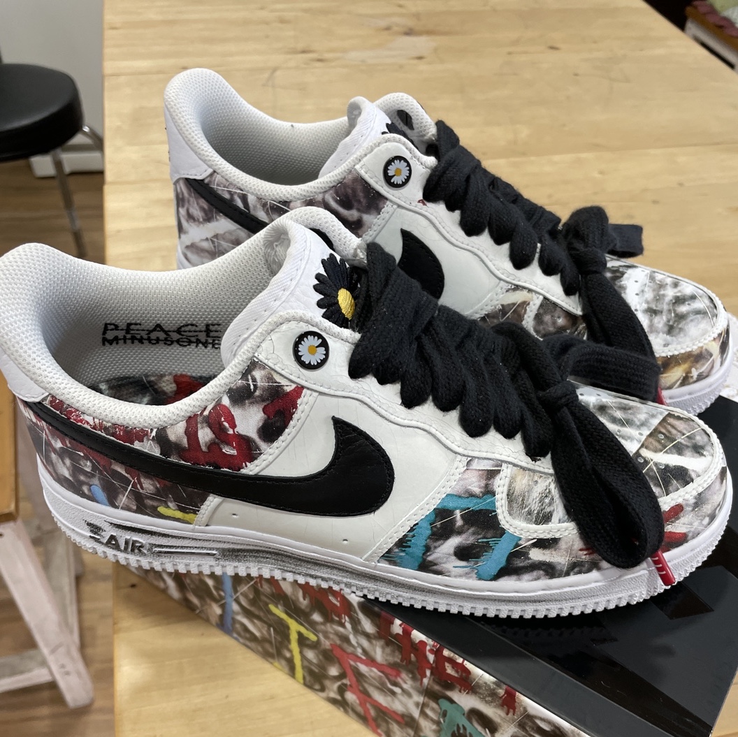 Nike x Peaceminusone Air Force 1 Low Para-Noise 2.0 착용 스타일