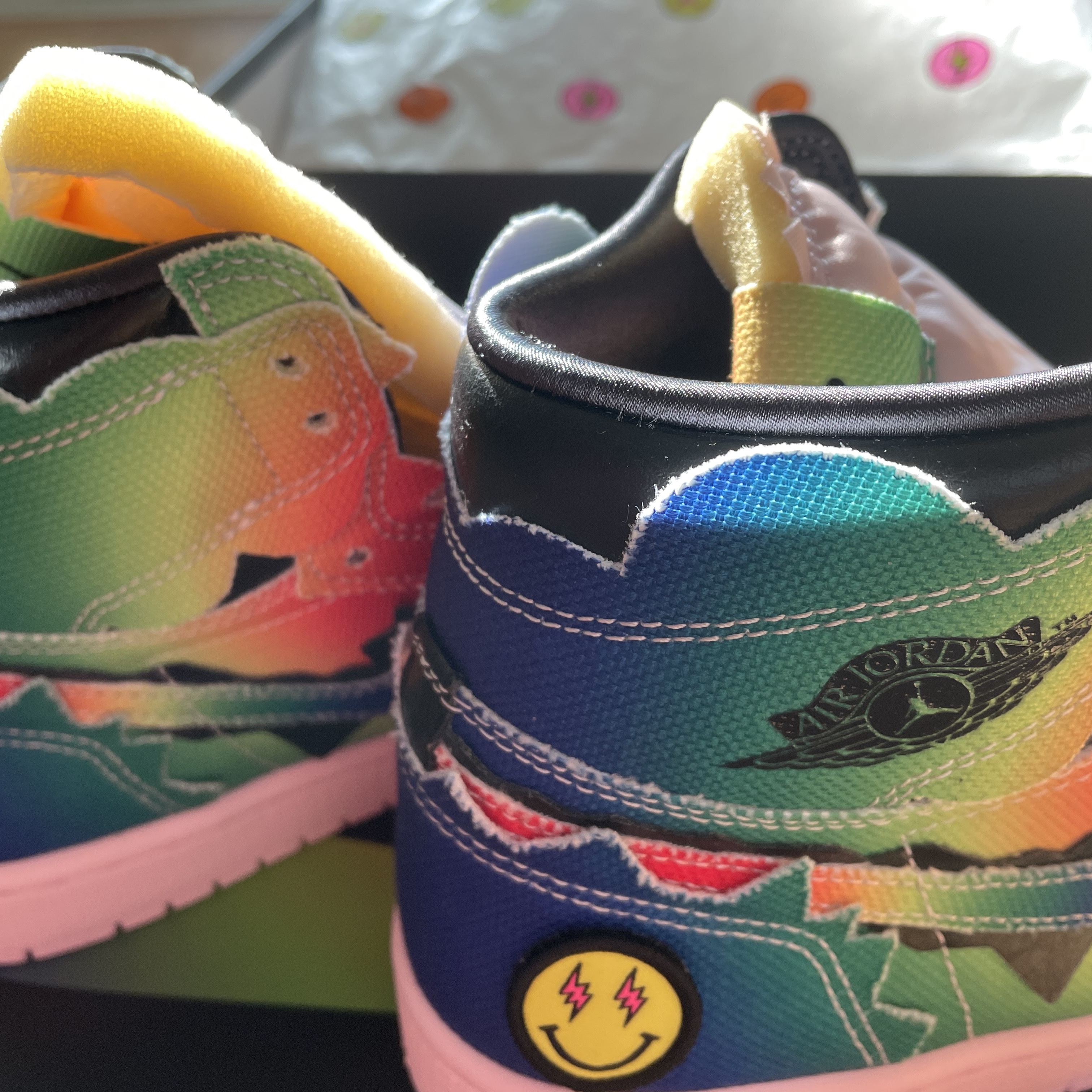 Jordan 1 x J Balvin Retro High OG 착용 스타일
