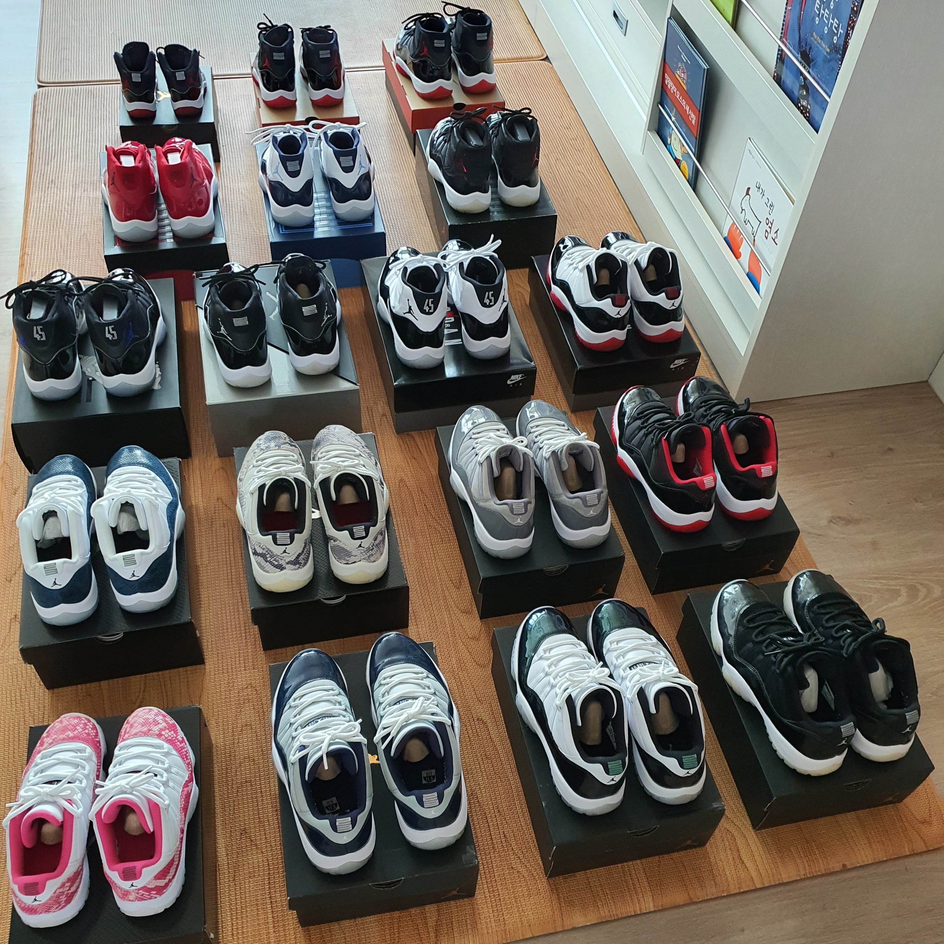 Jordan 11 Retro Concord 2018 착용 스타일