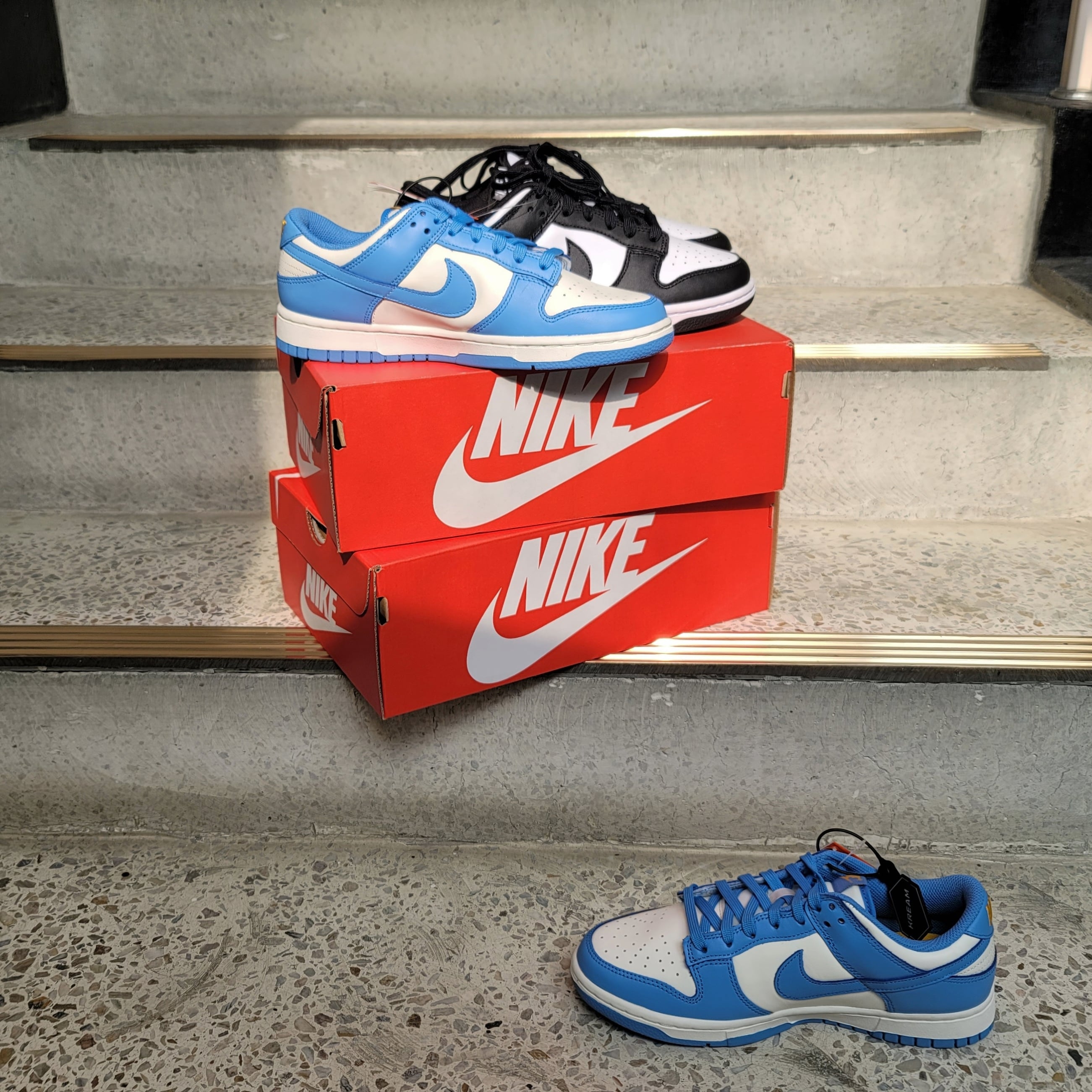 Nike Dunk Low Retro Black, (W) Nike Dunk Low Coast 착용 스타일