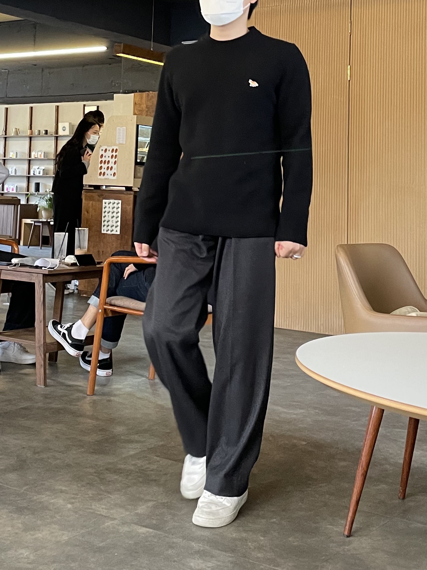 Nike Air Force 1 '07 Low White 착용 스타일