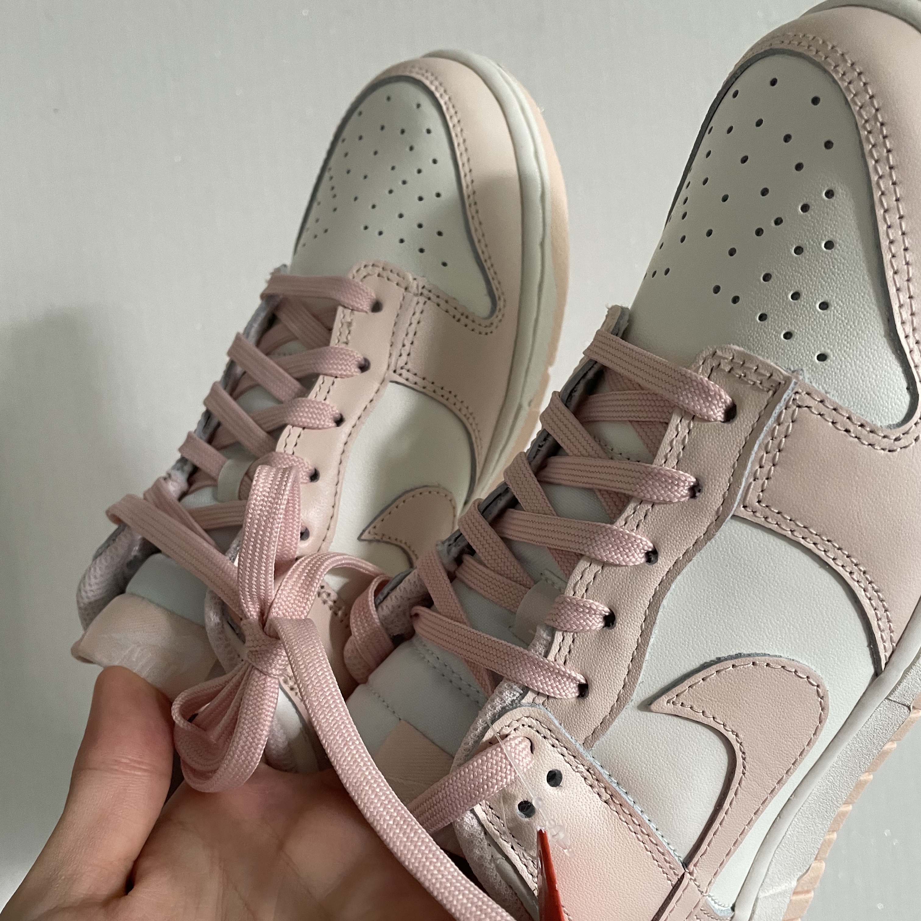 (W) Nike Dunk Low Orange Pearl 착용 스타일