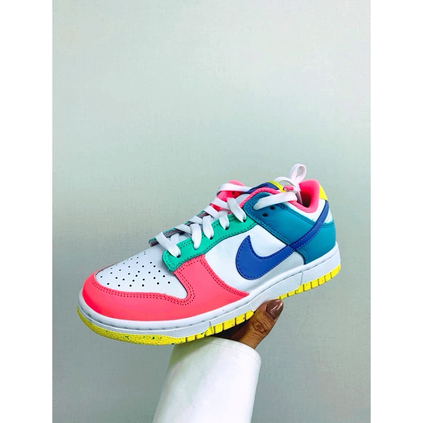(W) Nike Dunk Low SE Candy 착용 스타일 - 4