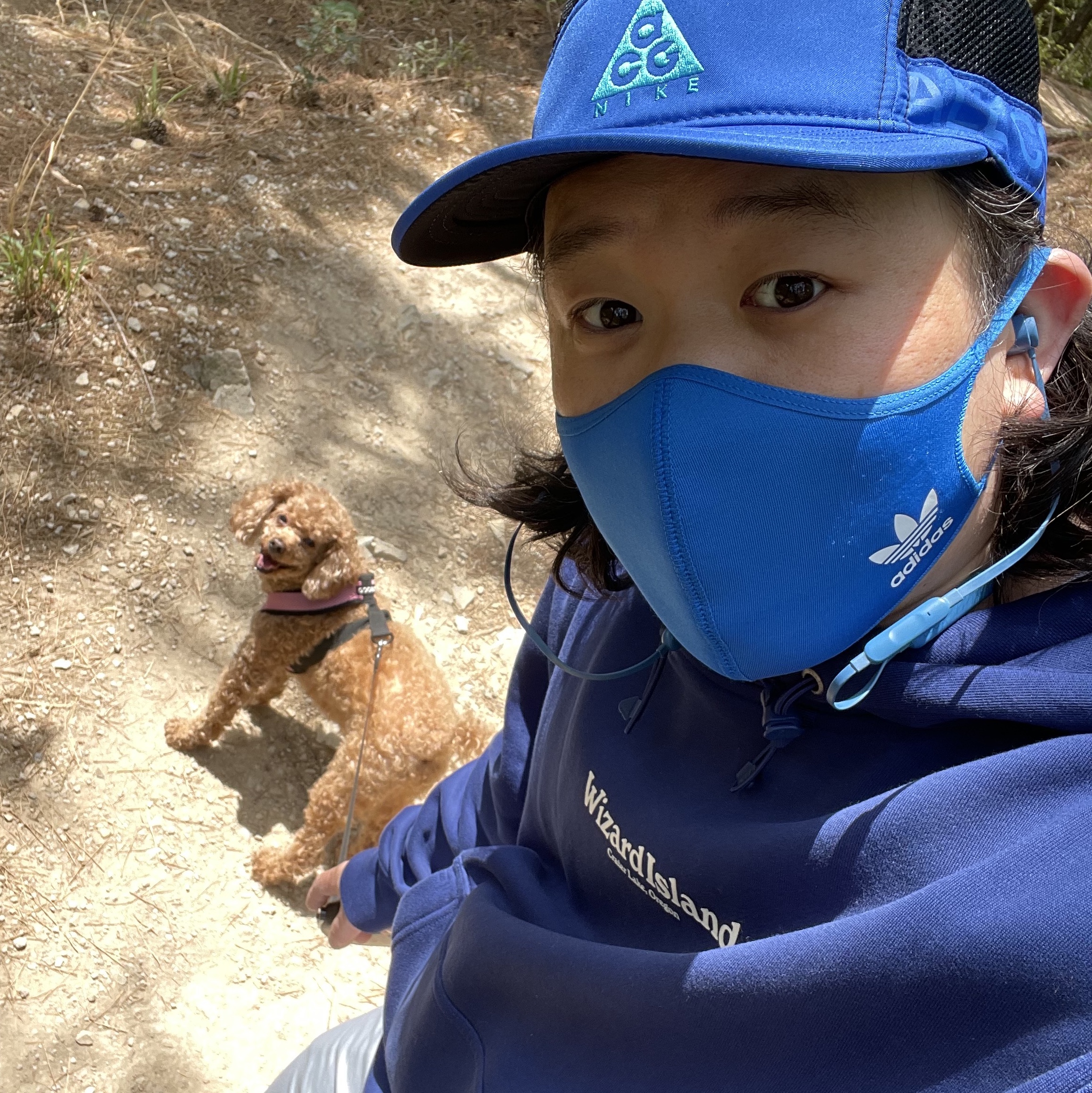 Nike NRG ACG Hoodie Wizard Blue Void - Asia 착용 스타일