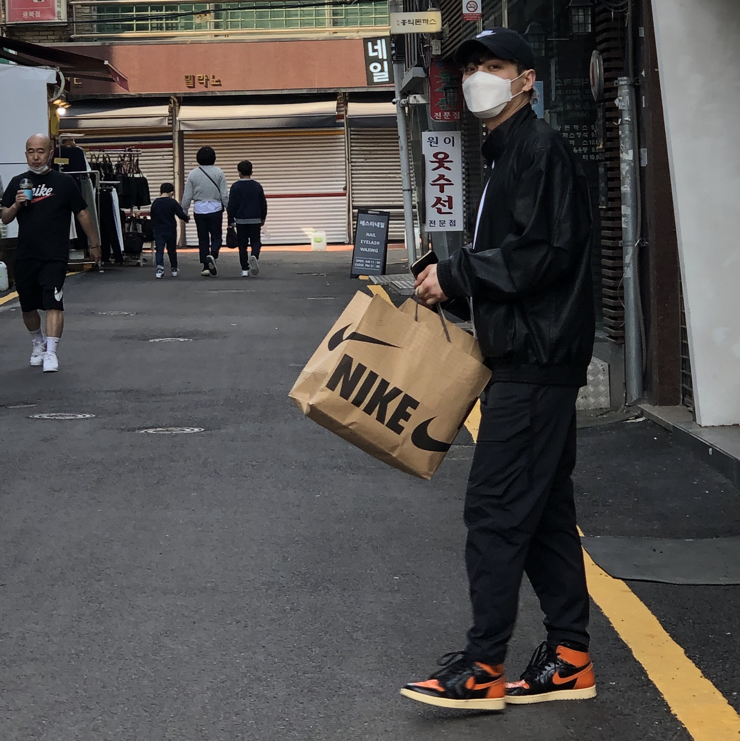 Jordan 1 Retro High Shattered Backboard 3.0 착용 스타일 - 1