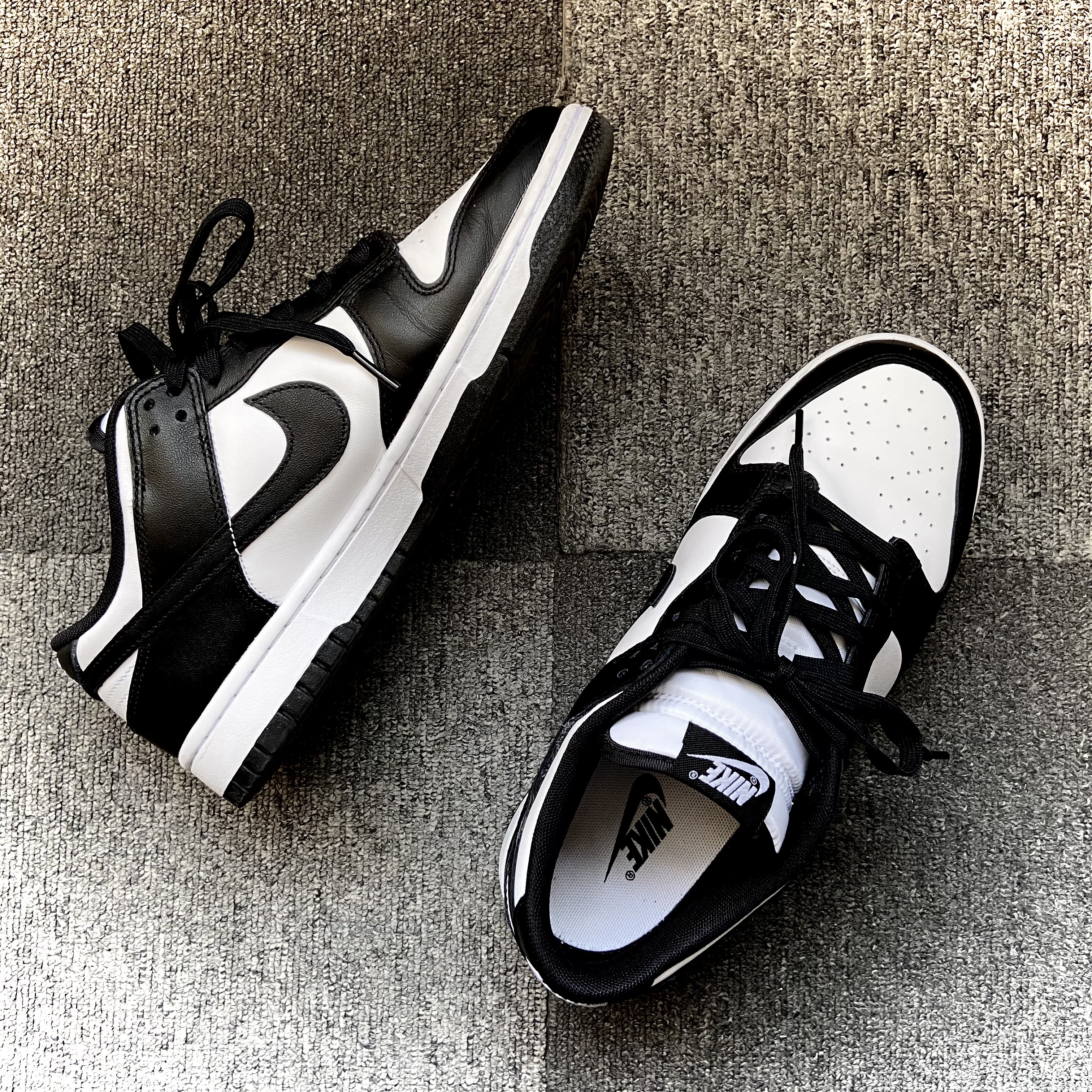 Nike Dunk Low Retro Black 착용 스타일