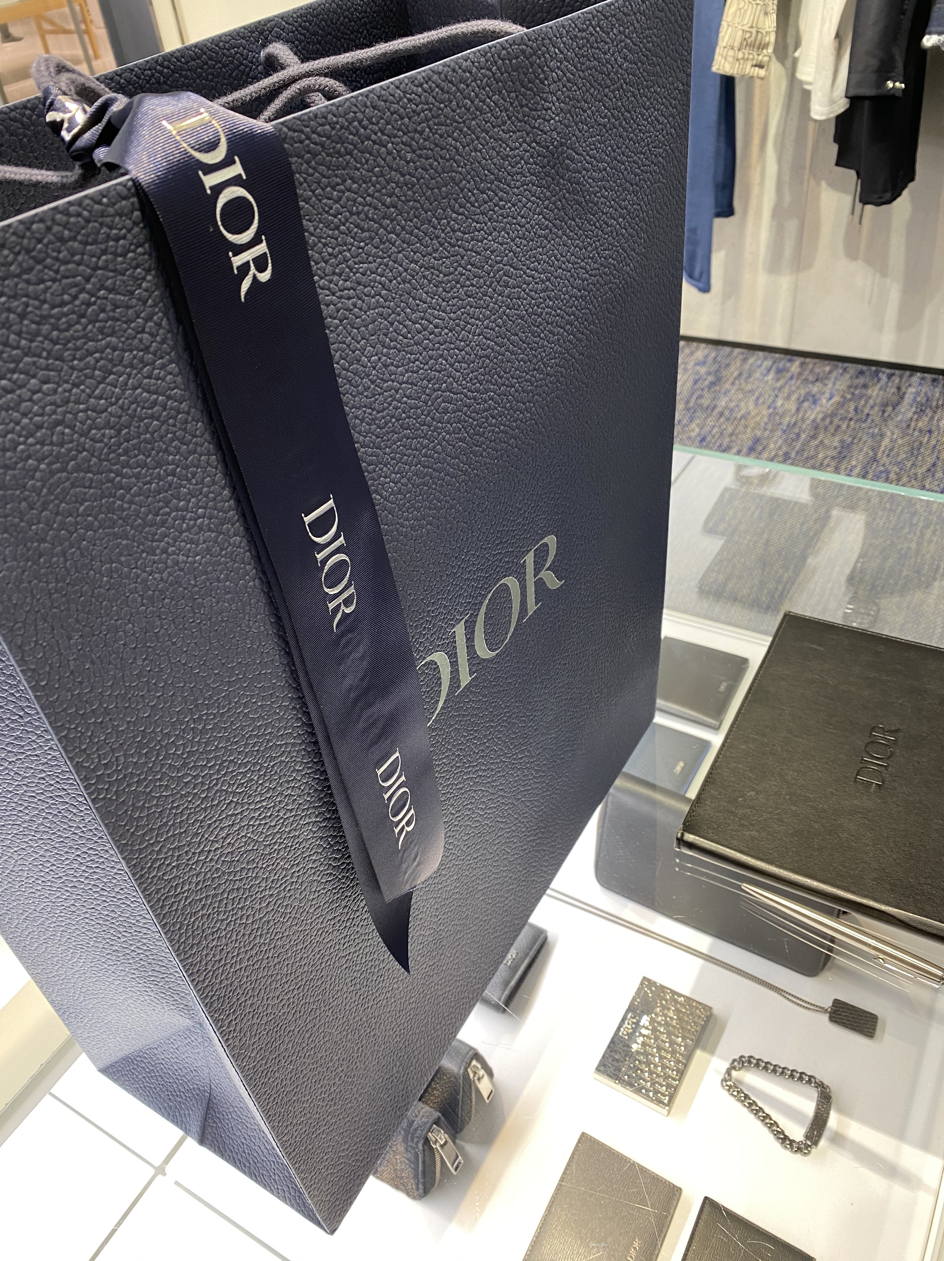 Dior B27 Low-Top Sneakers Gray 착용 스타일 - 1