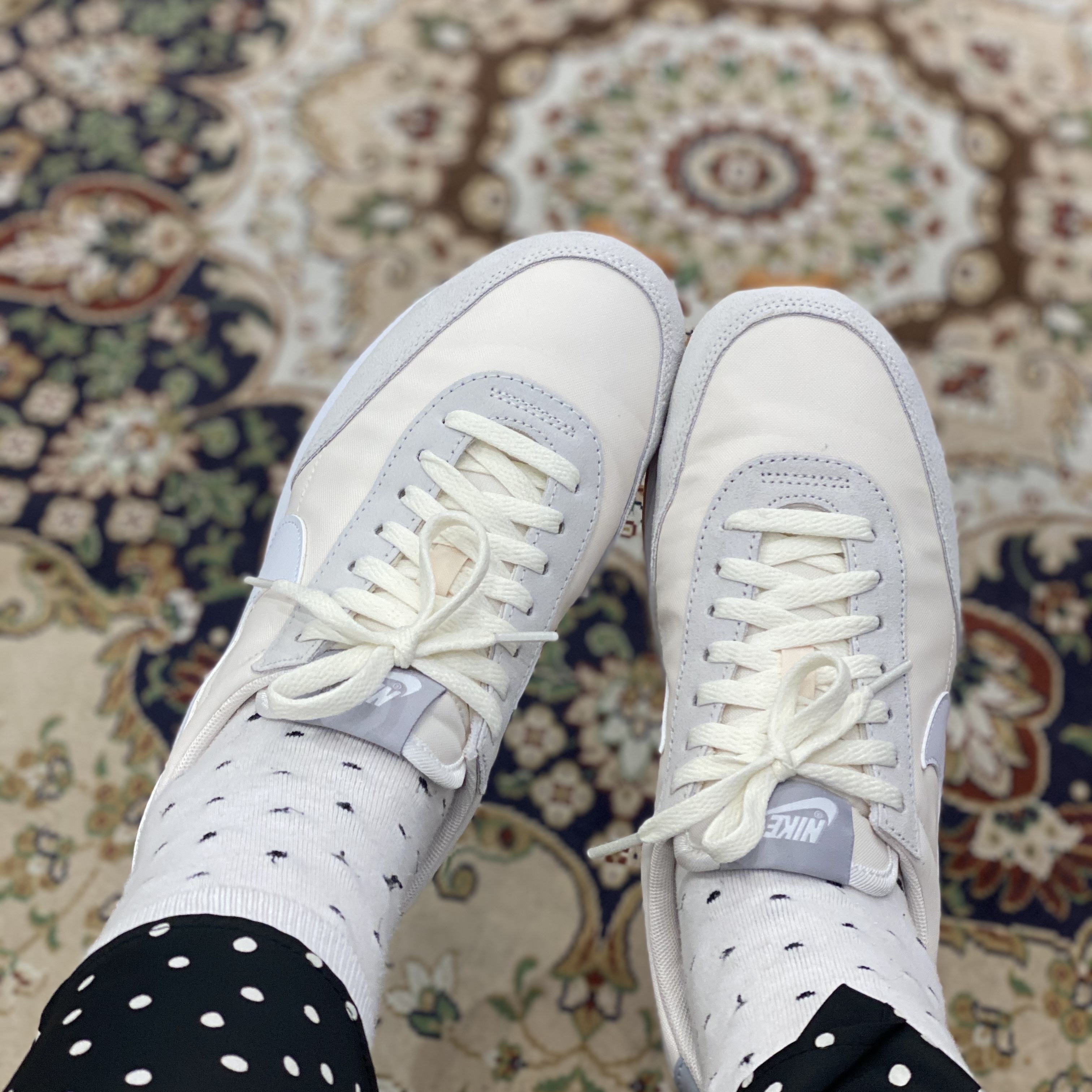 (W) Nike Daybreak Summit White 착용 스타일 - 1