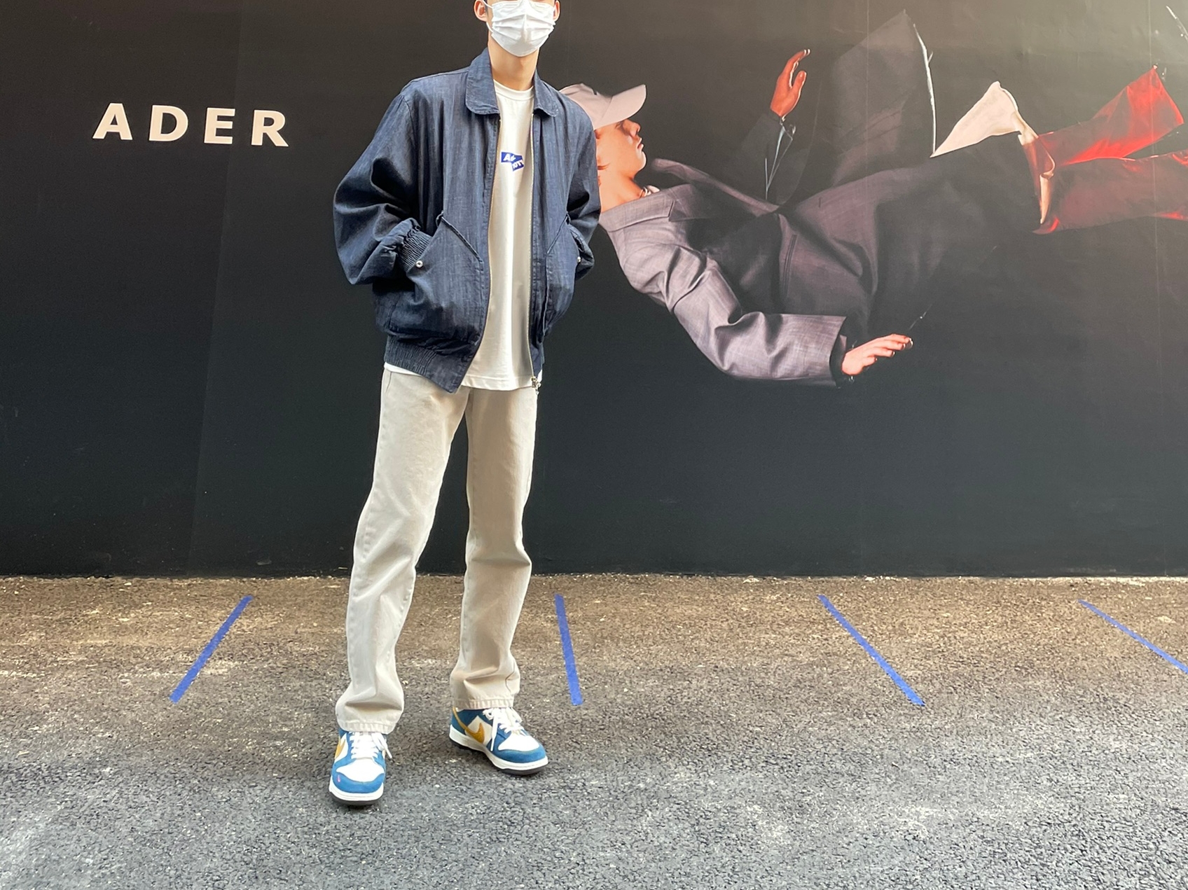 Nike x Kasina Dunk Low 80's Bus 착용 스타일